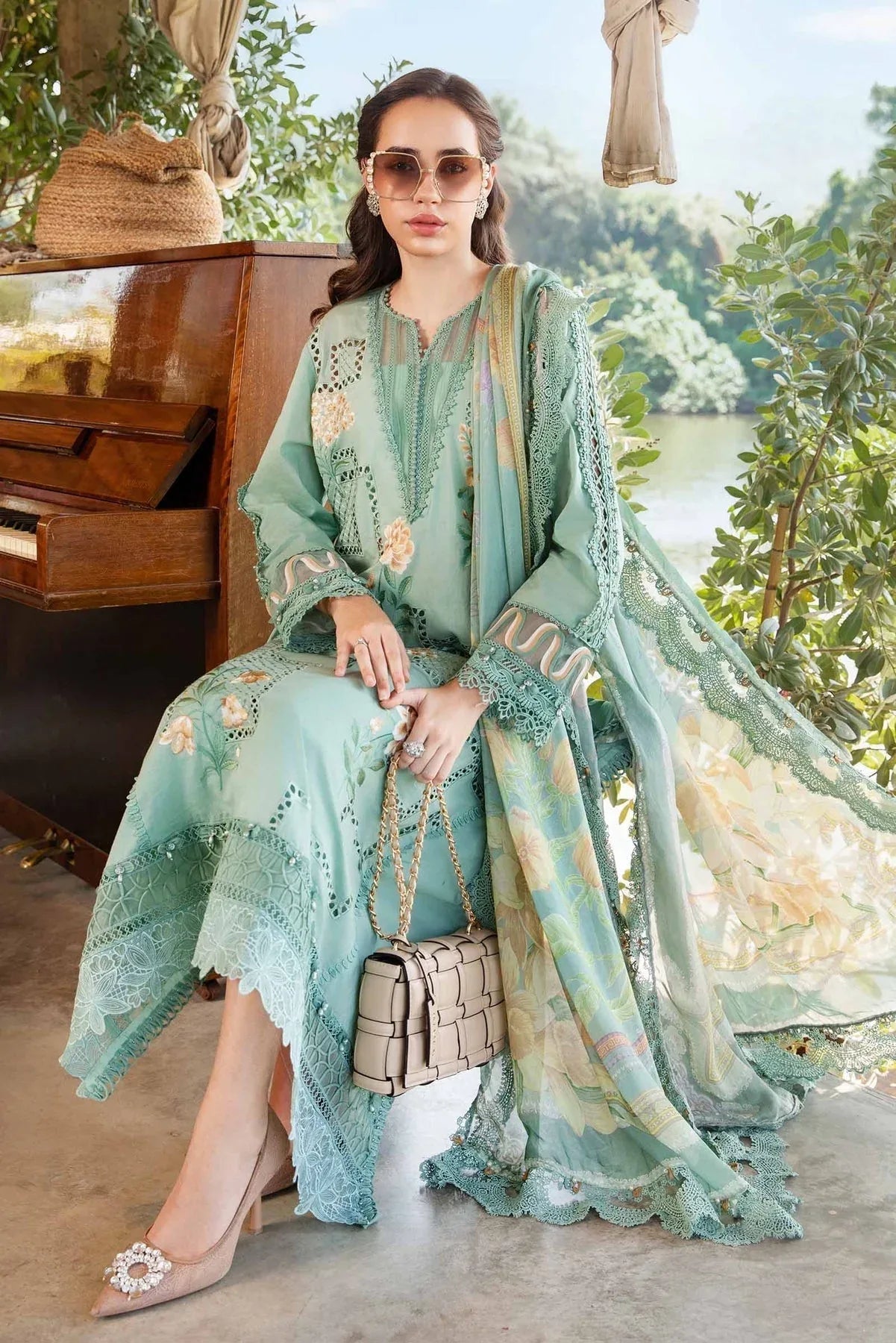 Maria B | M Prints 25 | MPT-2501-B - Rang-e-Khaas