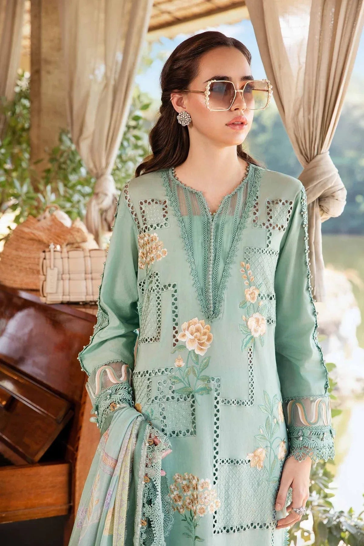 Maria B | M Prints 25 | MPT-2501-B - Rang-e-Khaas
