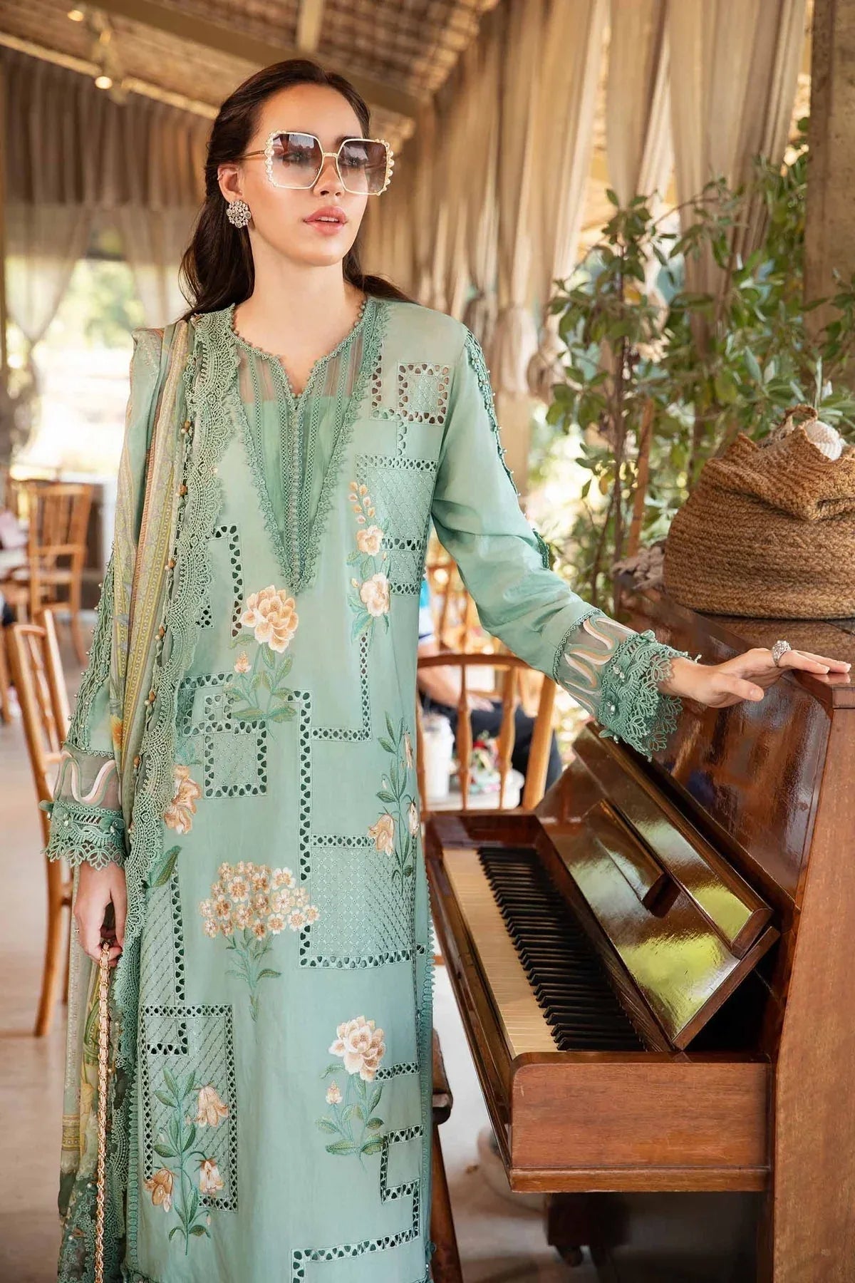 Maria B | M Prints 25 | MPT-2501-B - Rang-e-Khaas