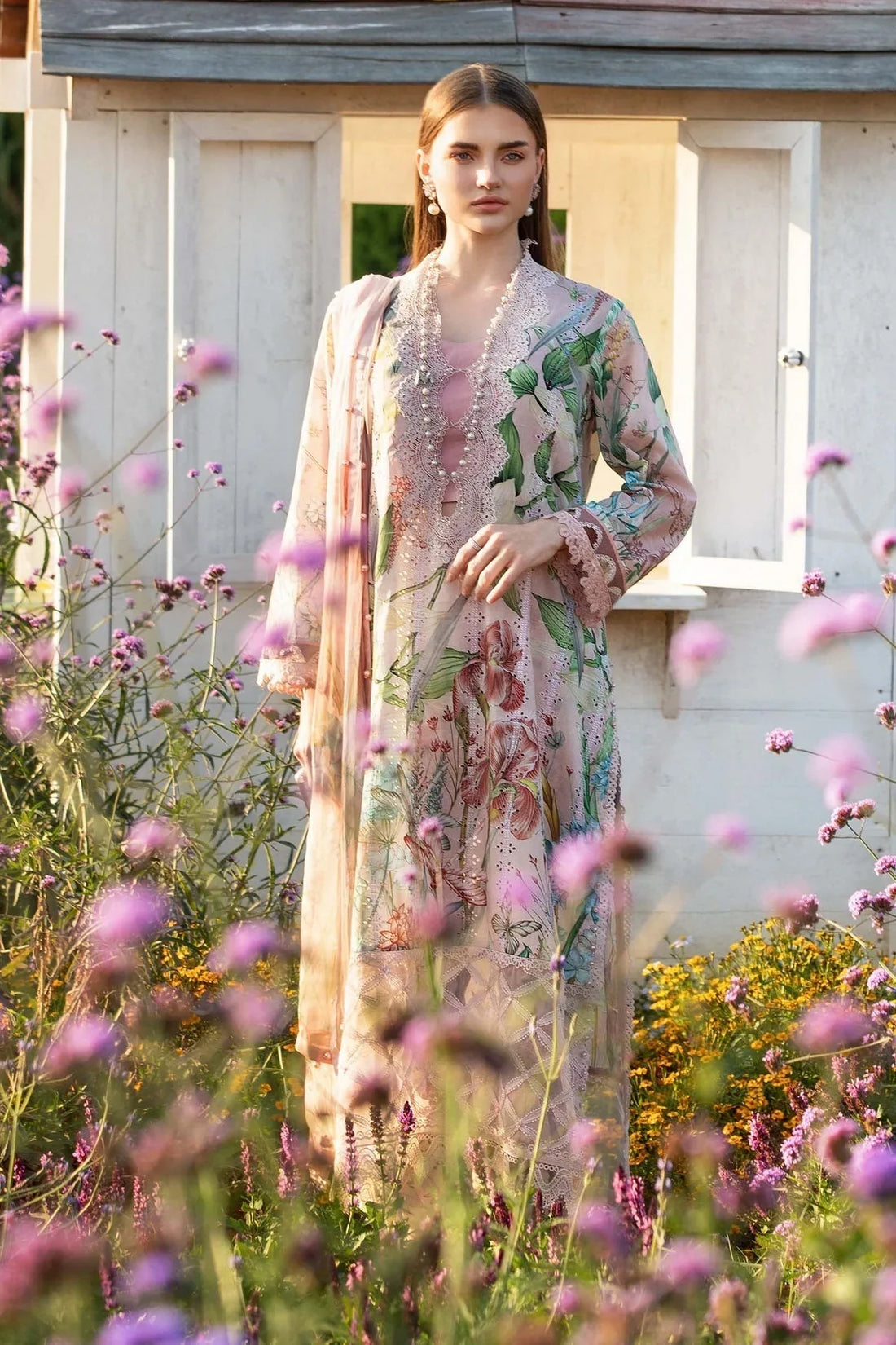 Maria B | M Prints 25 | MPT-2502-A - Rang-e-Khaas