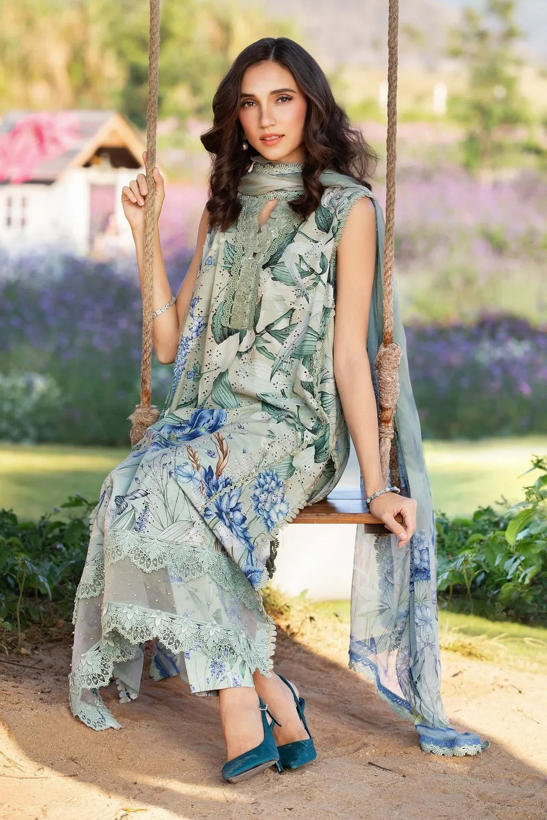 Maria B | M Prints 25 | MPT-2502-B - Rang-e-Khaas