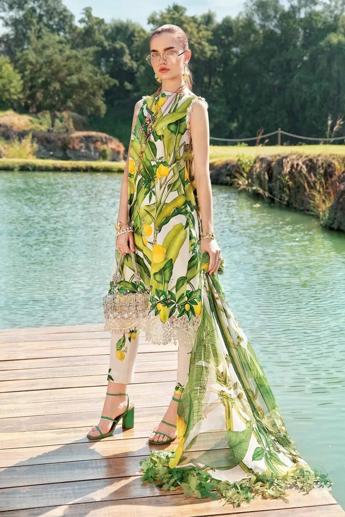 Maria B | M Prints 25 | MPT-2503-A - Rang-e-Khaas