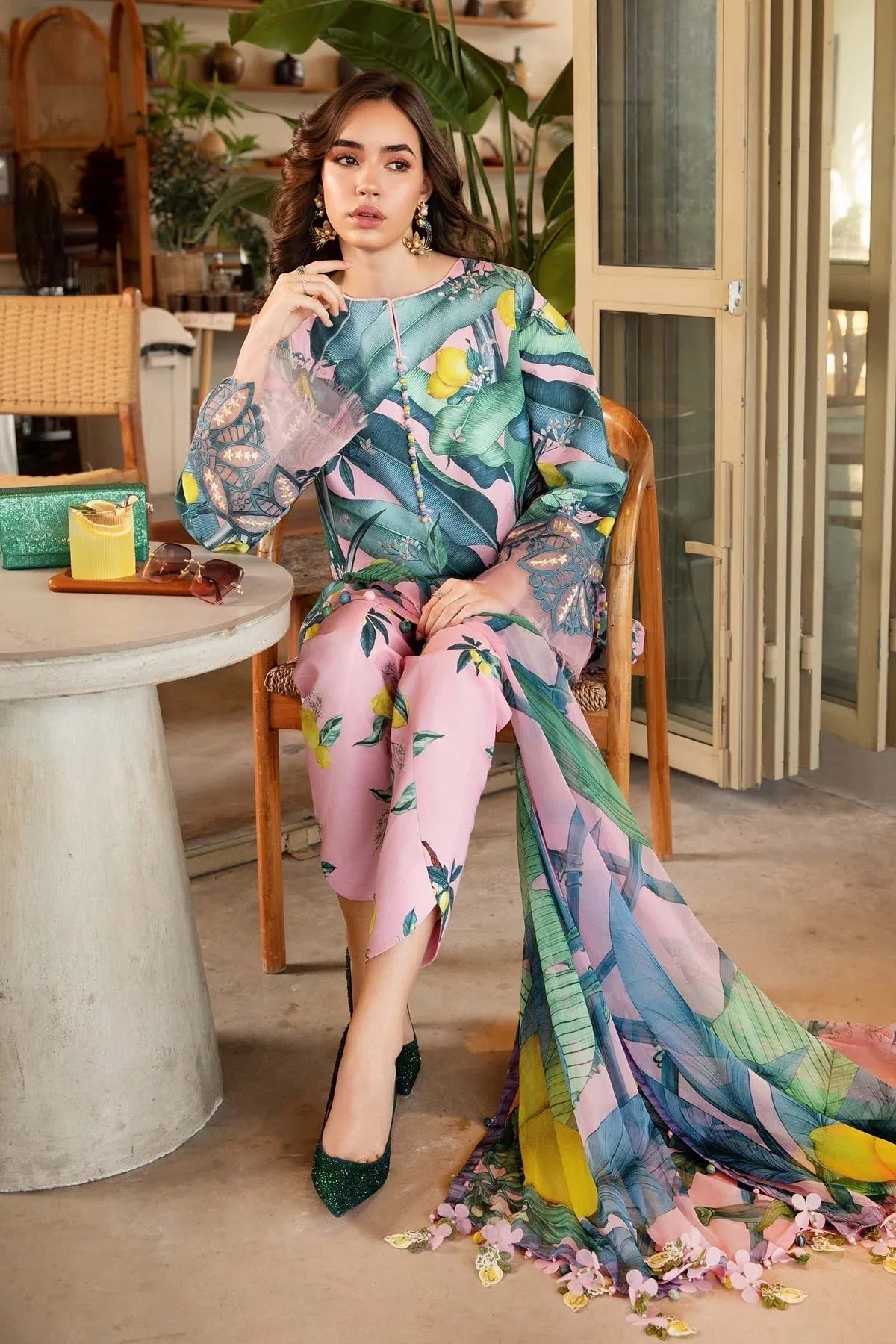 Maria B | M Prints 25 | MPT-2503-B - Rang-e-Khaas