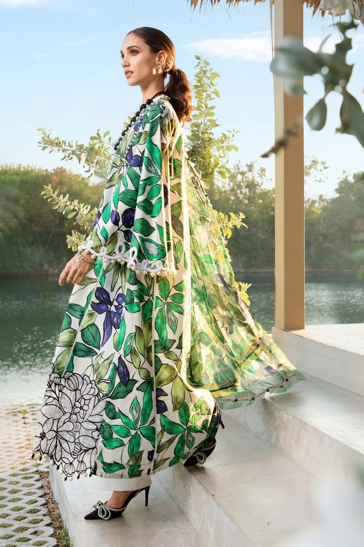 Maria B | M Prints 25 | MPT-2505-A - Rang-e-Khaas