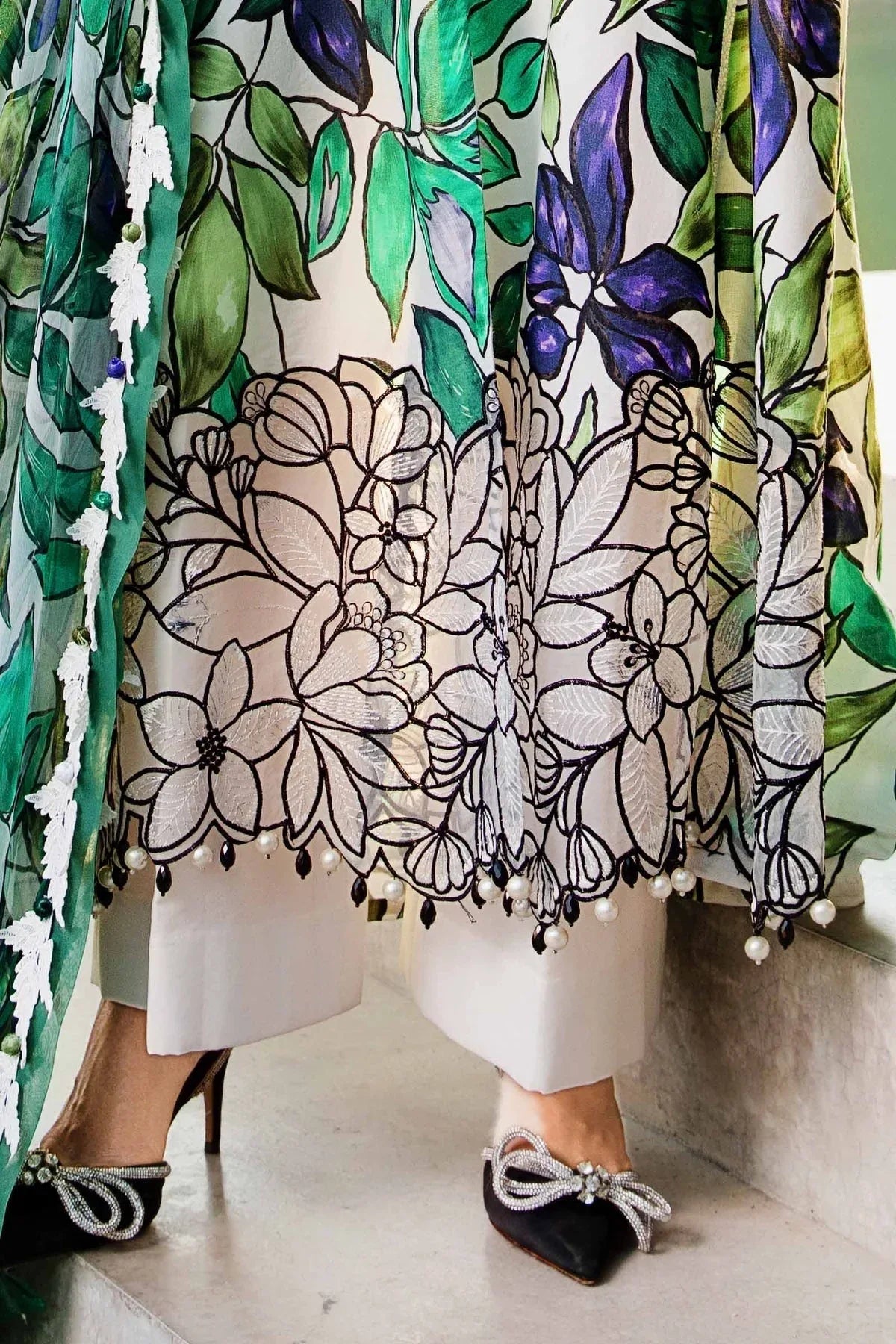 Maria B | M Prints 25 | MPT-2505-A - Rang-e-Khaas