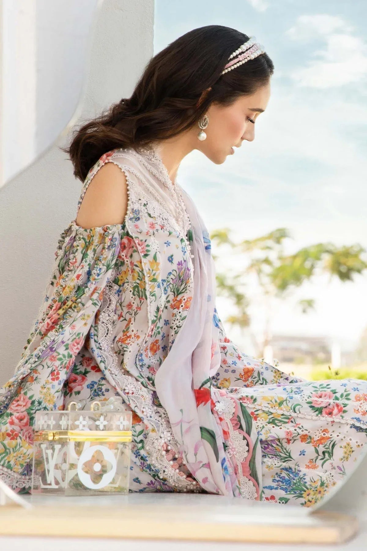 Maria B | M Prints 25 | MPT-2507-A - Rang-e-Khaas