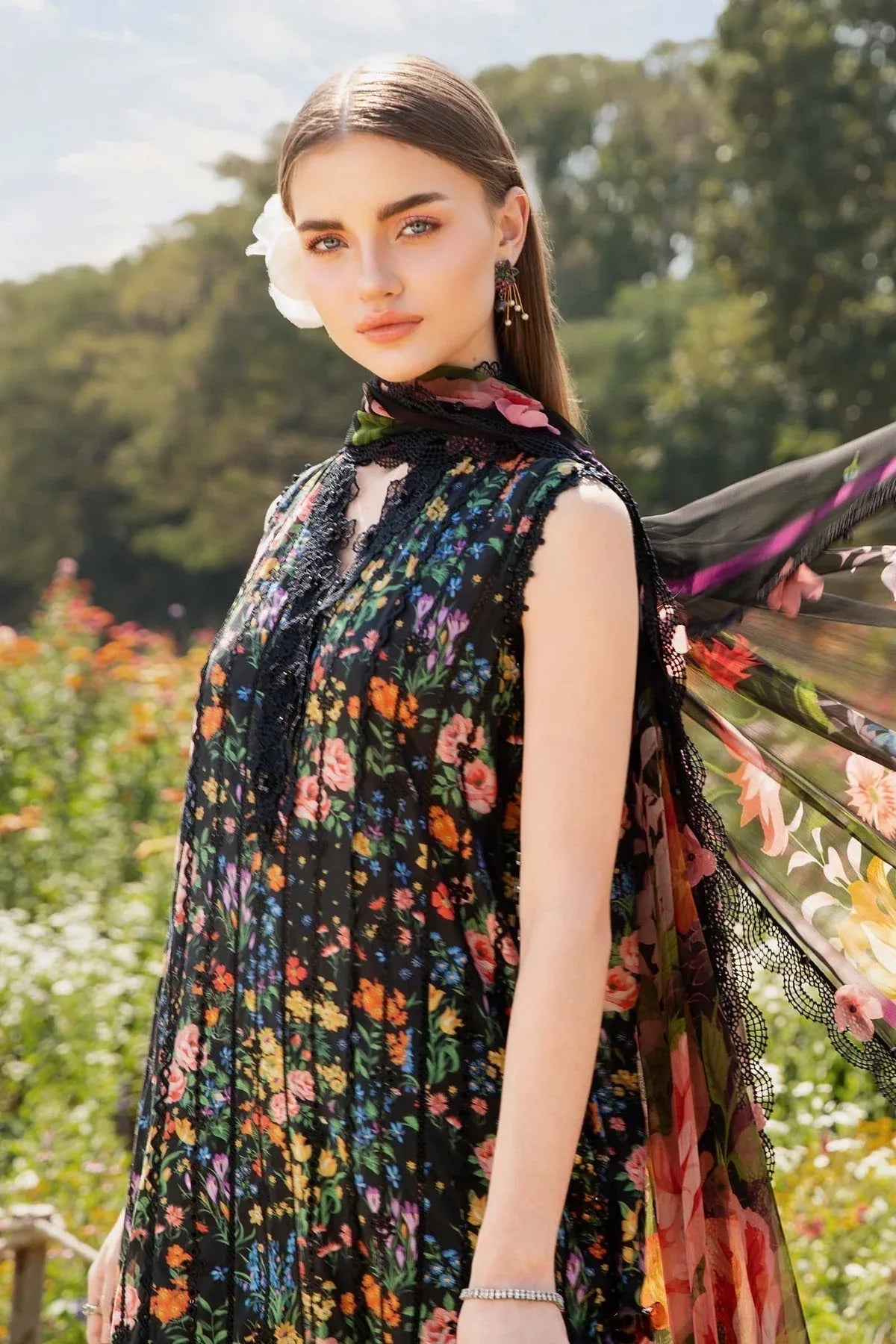 Maria B | M Prints 25 | MPT-2507-B - Rang-e-Khaas