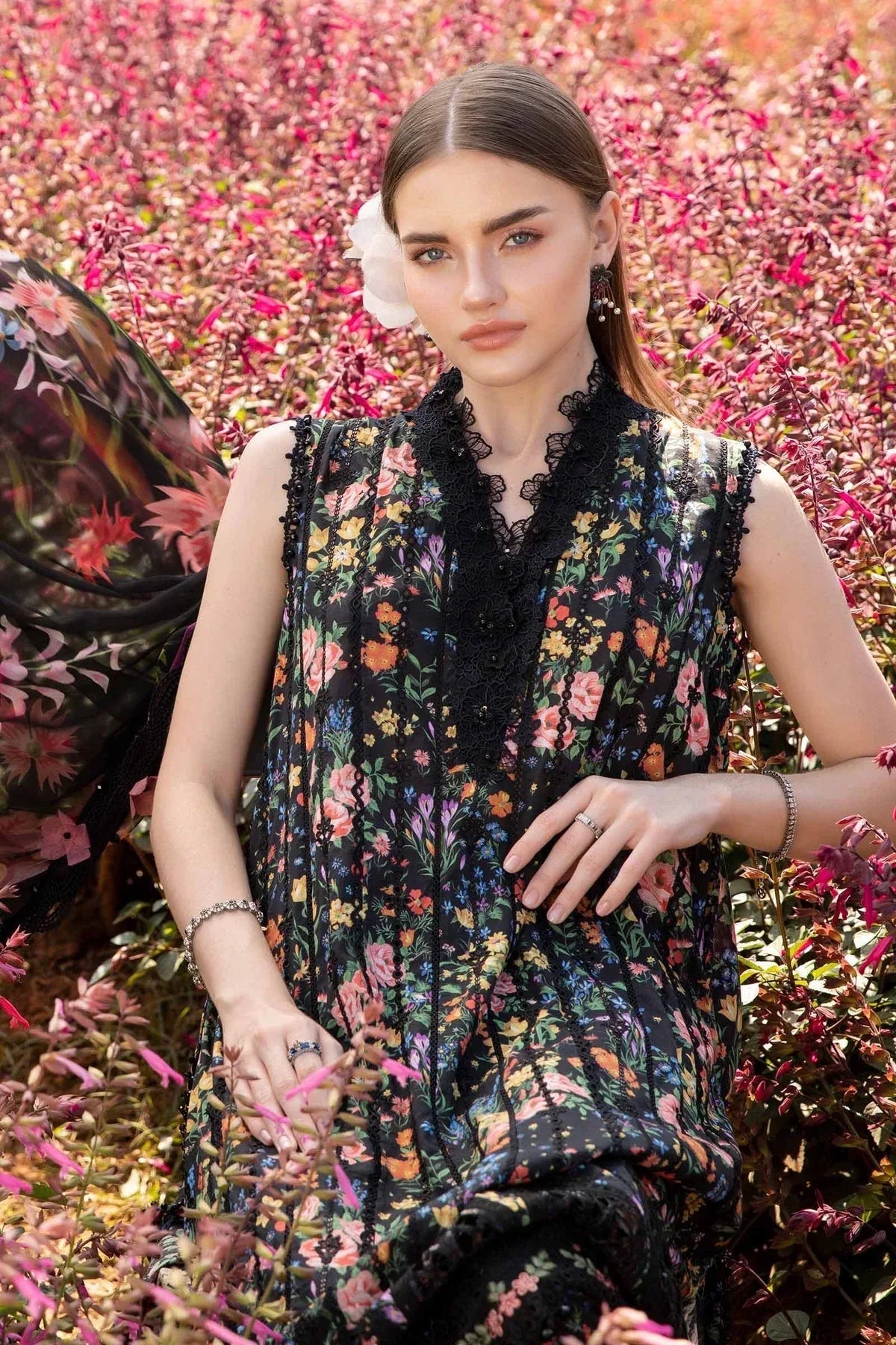 Maria B | M Prints 25 | MPT-2507-B - Rang-e-Khaas