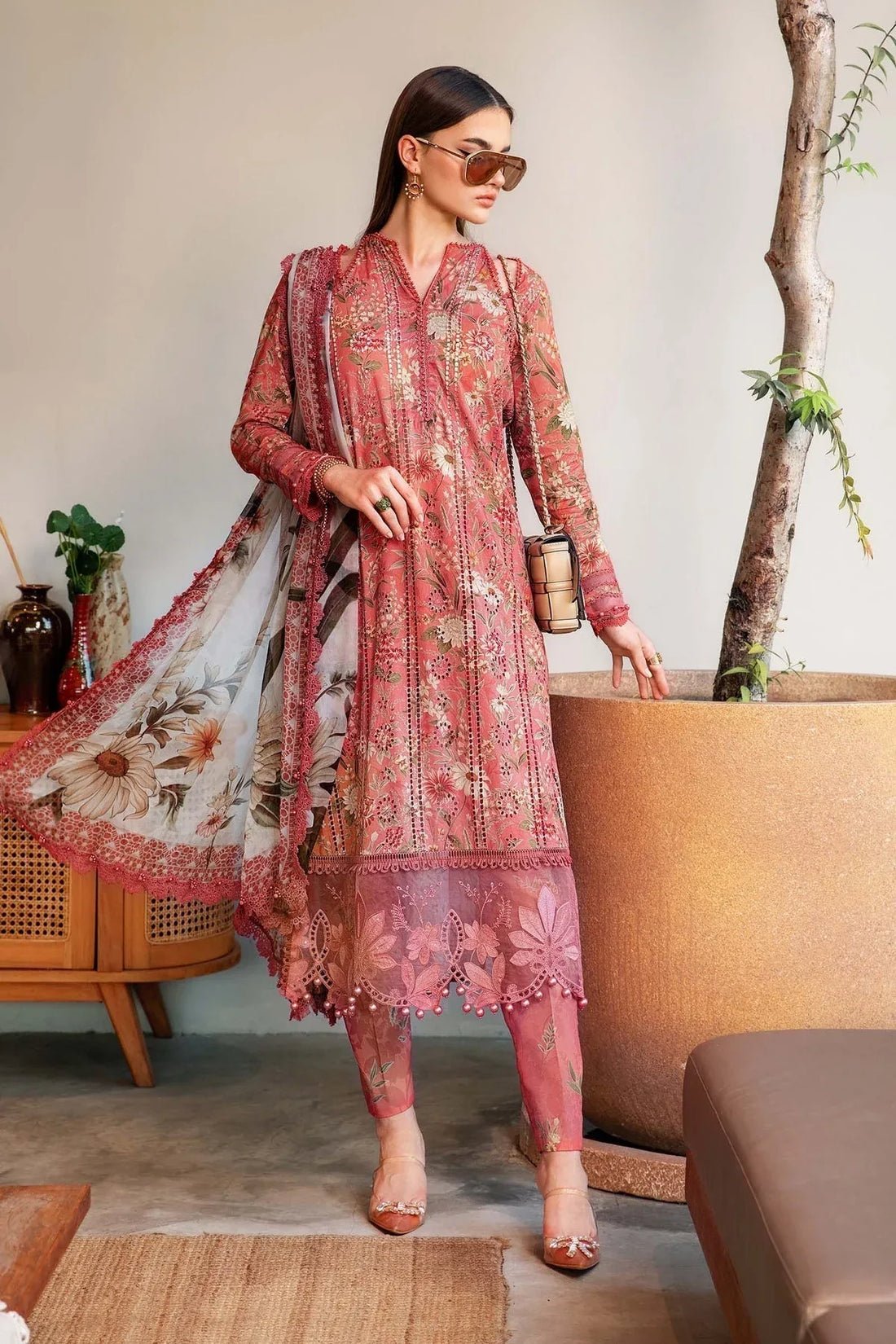 Maria B | M Prints 25 | MPT-2508-A - Rang-e-Khaas
