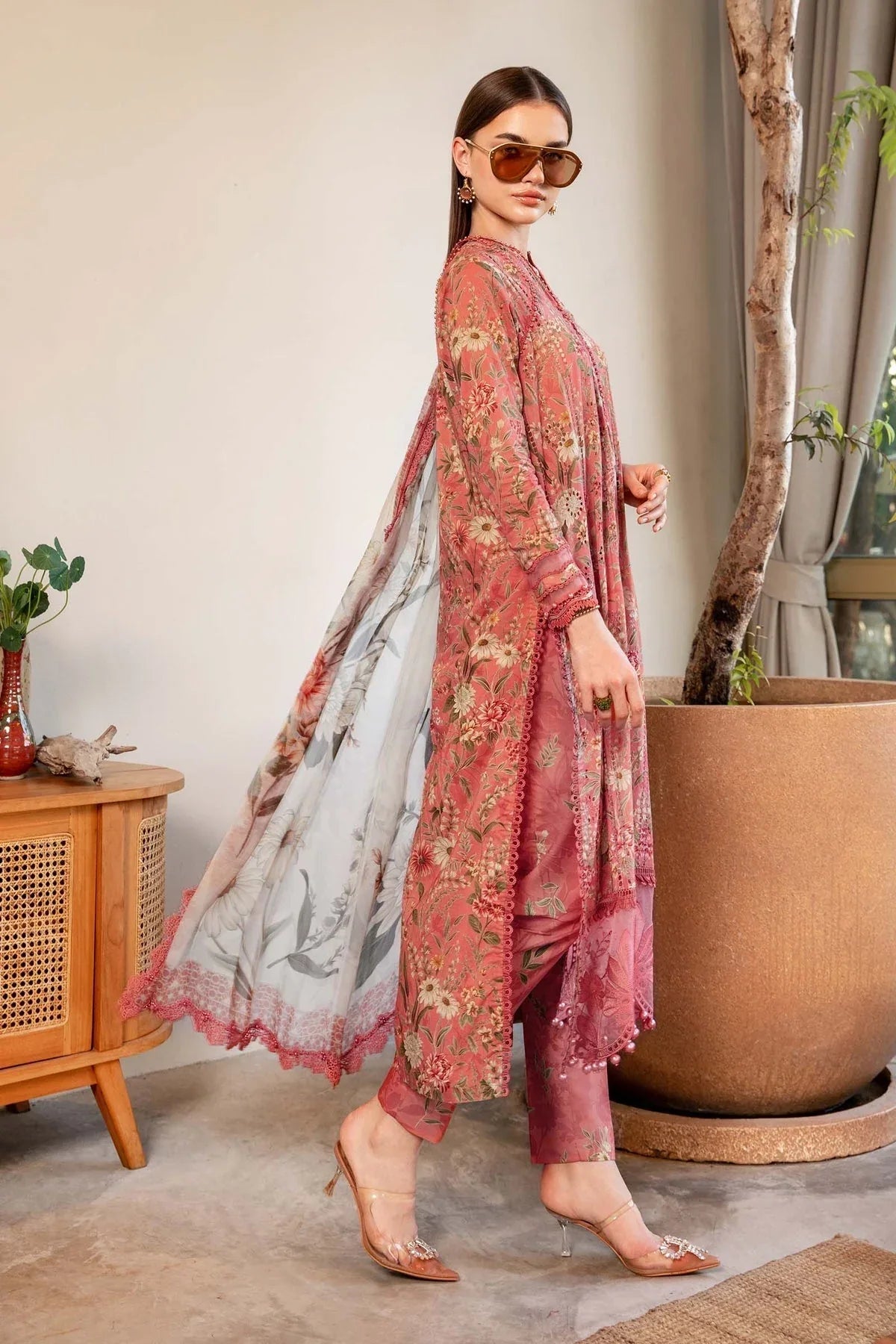 Maria B | M Prints 25 | MPT-2508-A - Rang-e-Khaas