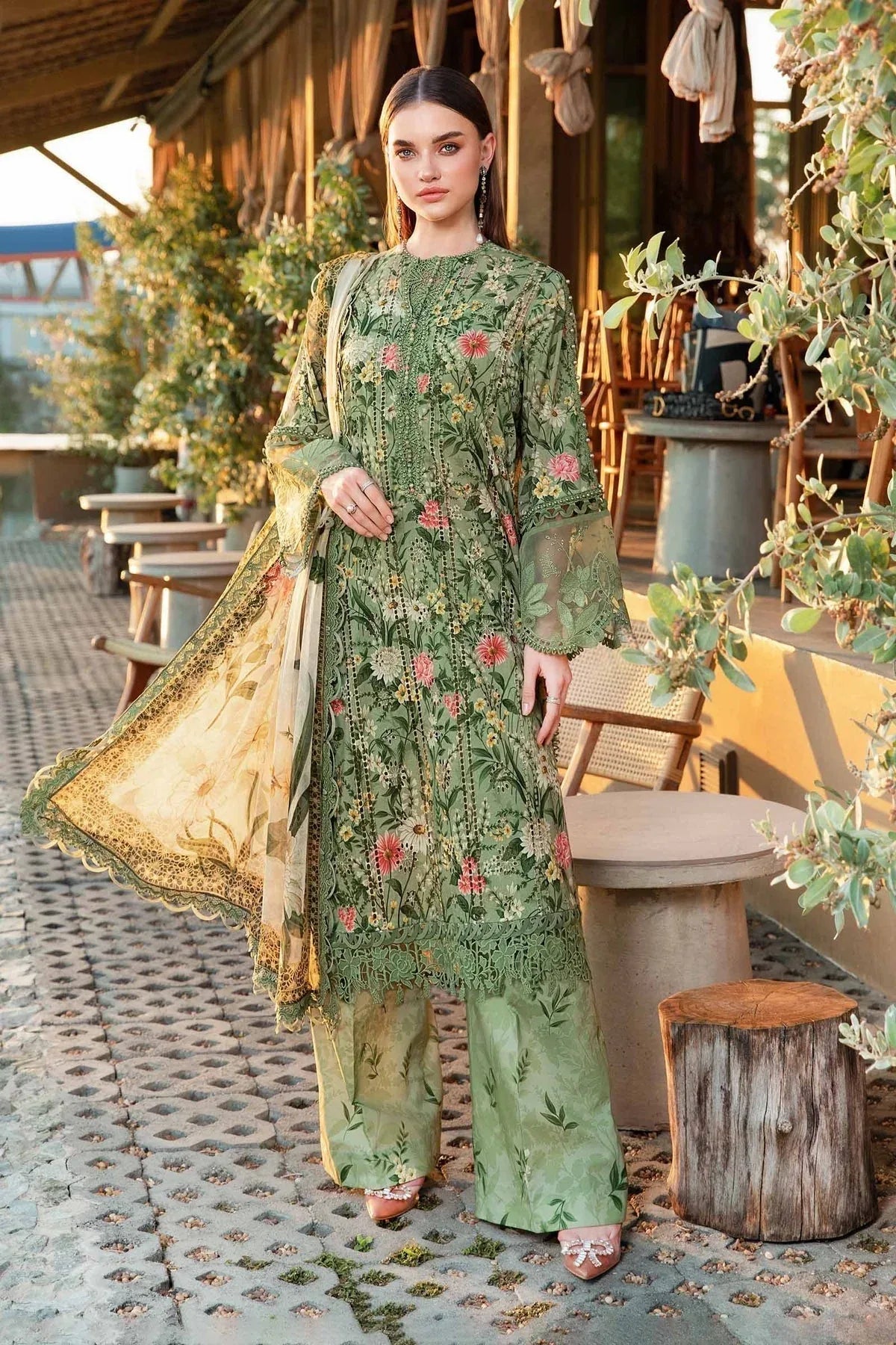 Maria B | M Prints 25 | MPT-2508-B - Rang-e-Khaas