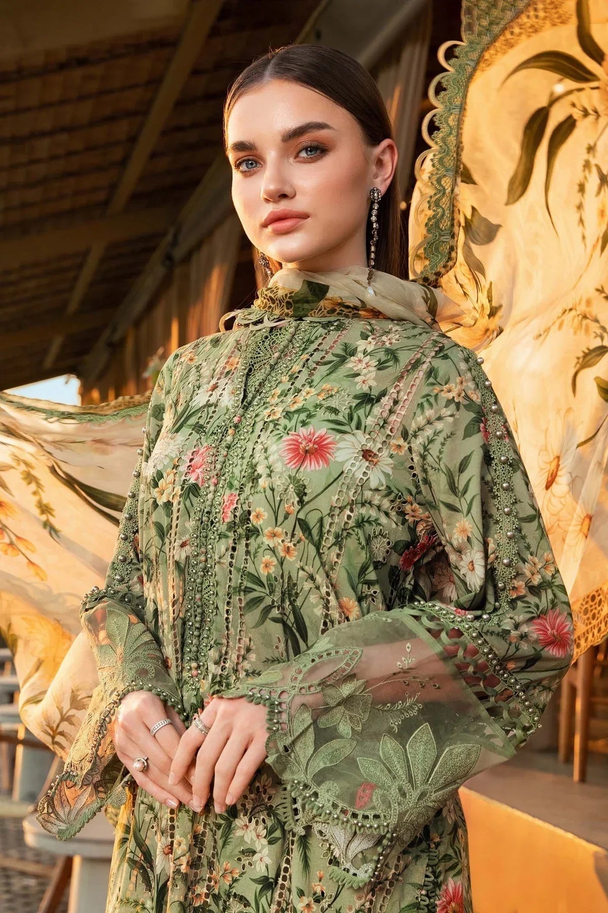 Maria B | M Prints 25 | MPT-2508-B - Rang-e-Khaas
