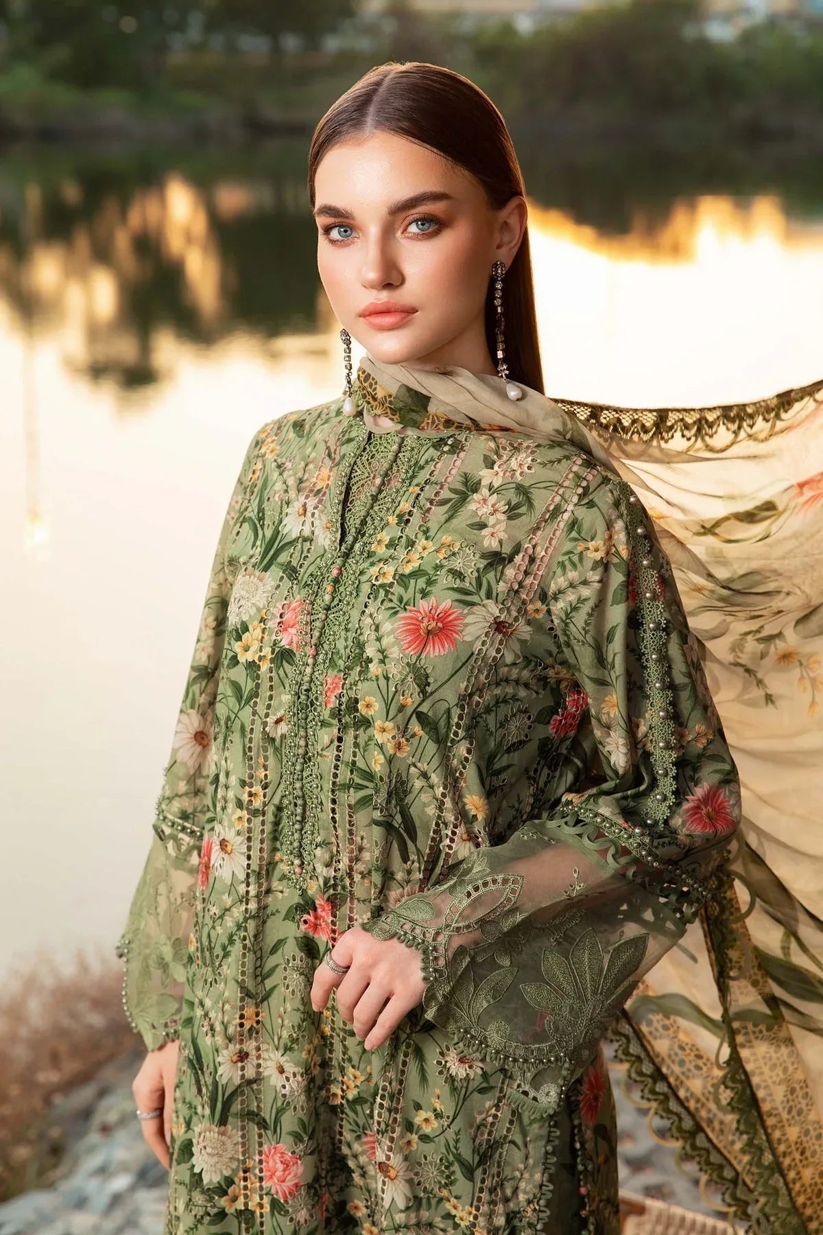 Maria B | M Prints 25 | MPT-2508-B - Rang-e-Khaas