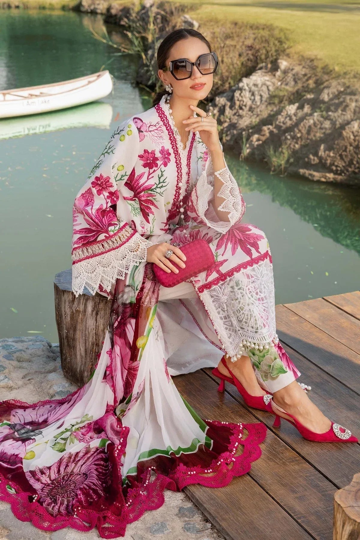 Maria B | M Prints 25 | MPT-2510-A - Rang-e-Khaas