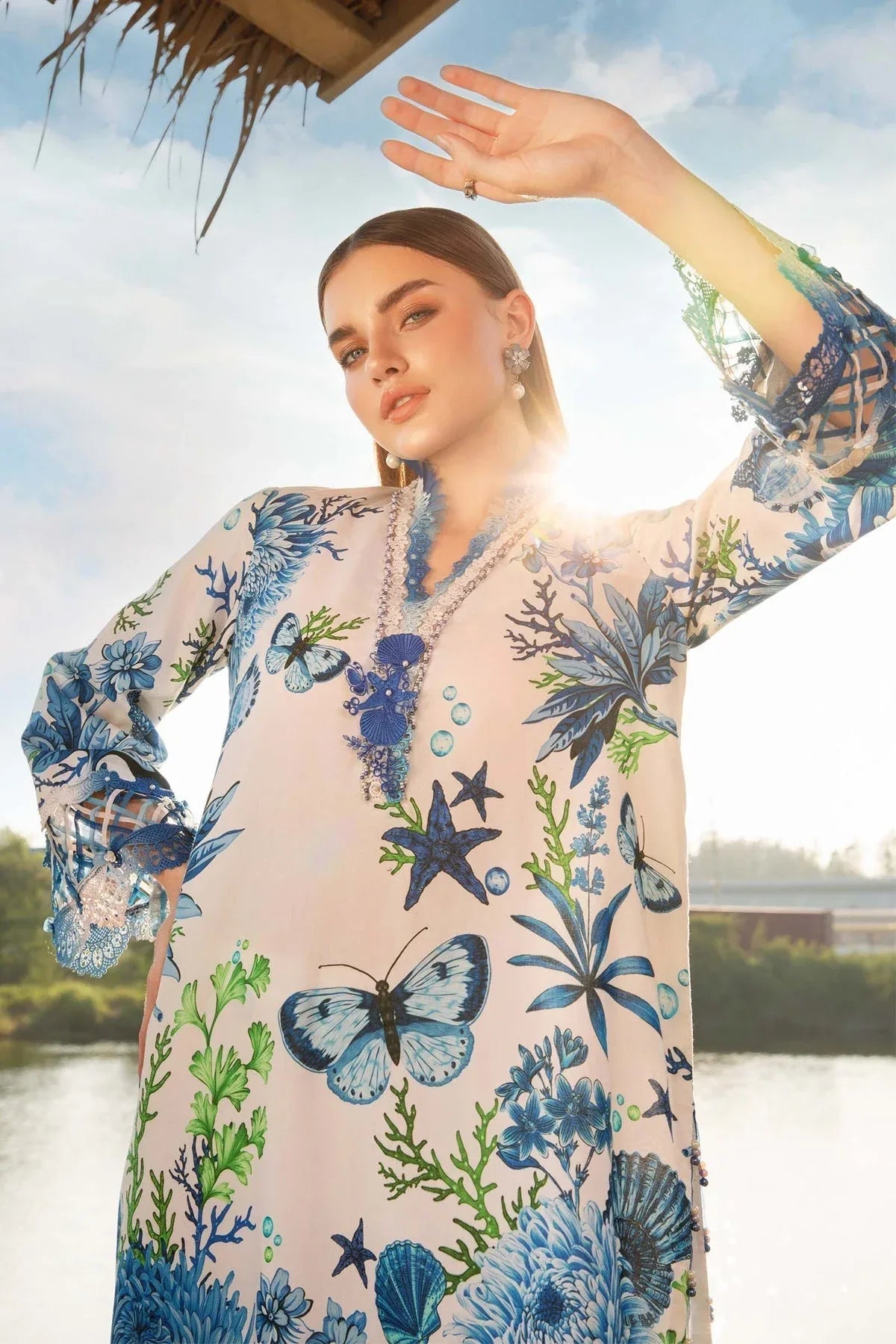 Maria B | M Prints 25 | MPT-2510-B - Rang-e-Khaas