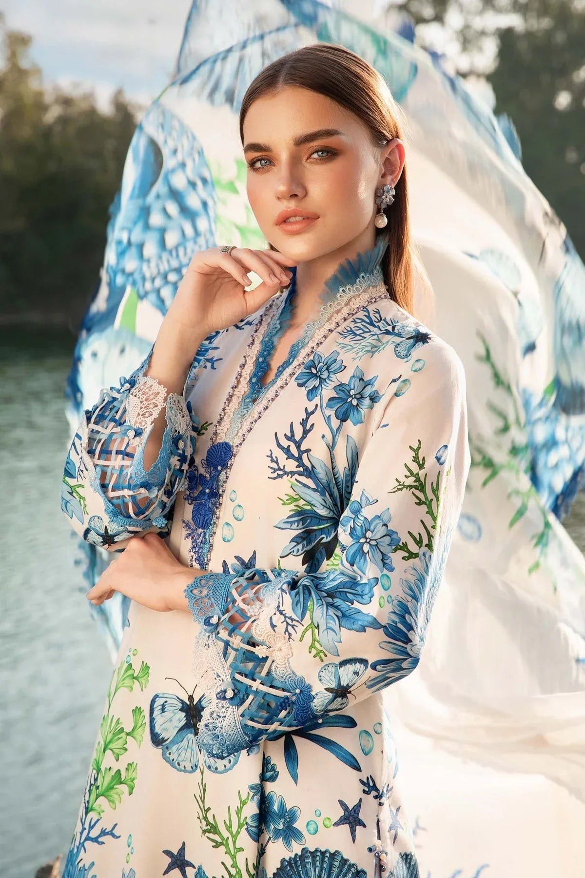 Maria B | M Prints 25 | MPT-2510-B - Rang-e-Khaas