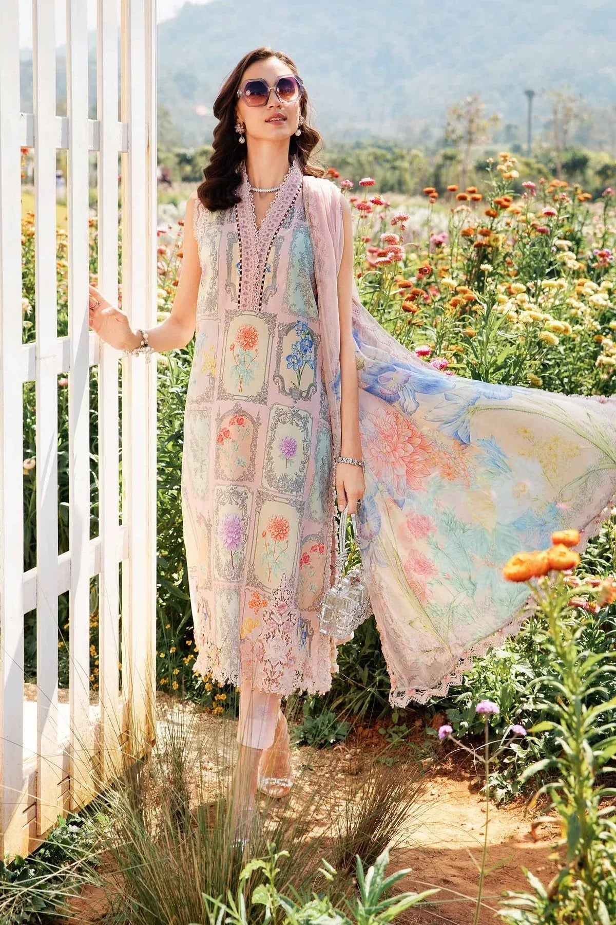 Maria B | M Prints 25 | MPT-2511-A - Rang-e-Khaas