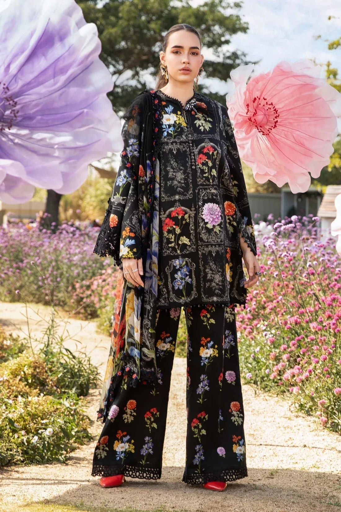 Maria B | M Prints 25 | MPT-2511-B - Rang-e-Khaas