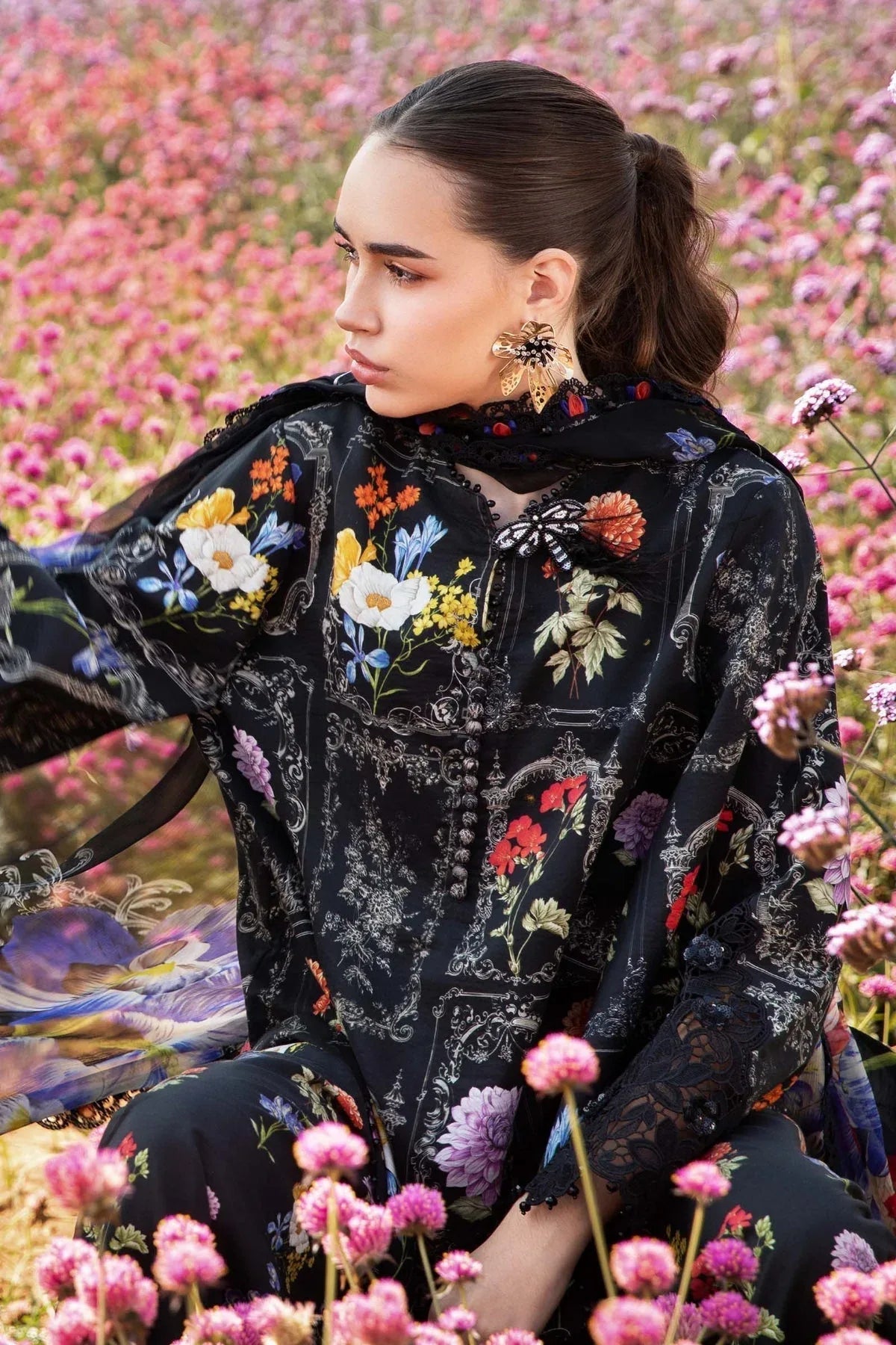 Maria B | M Prints 25 | MPT-2511-B - Rang-e-Khaas