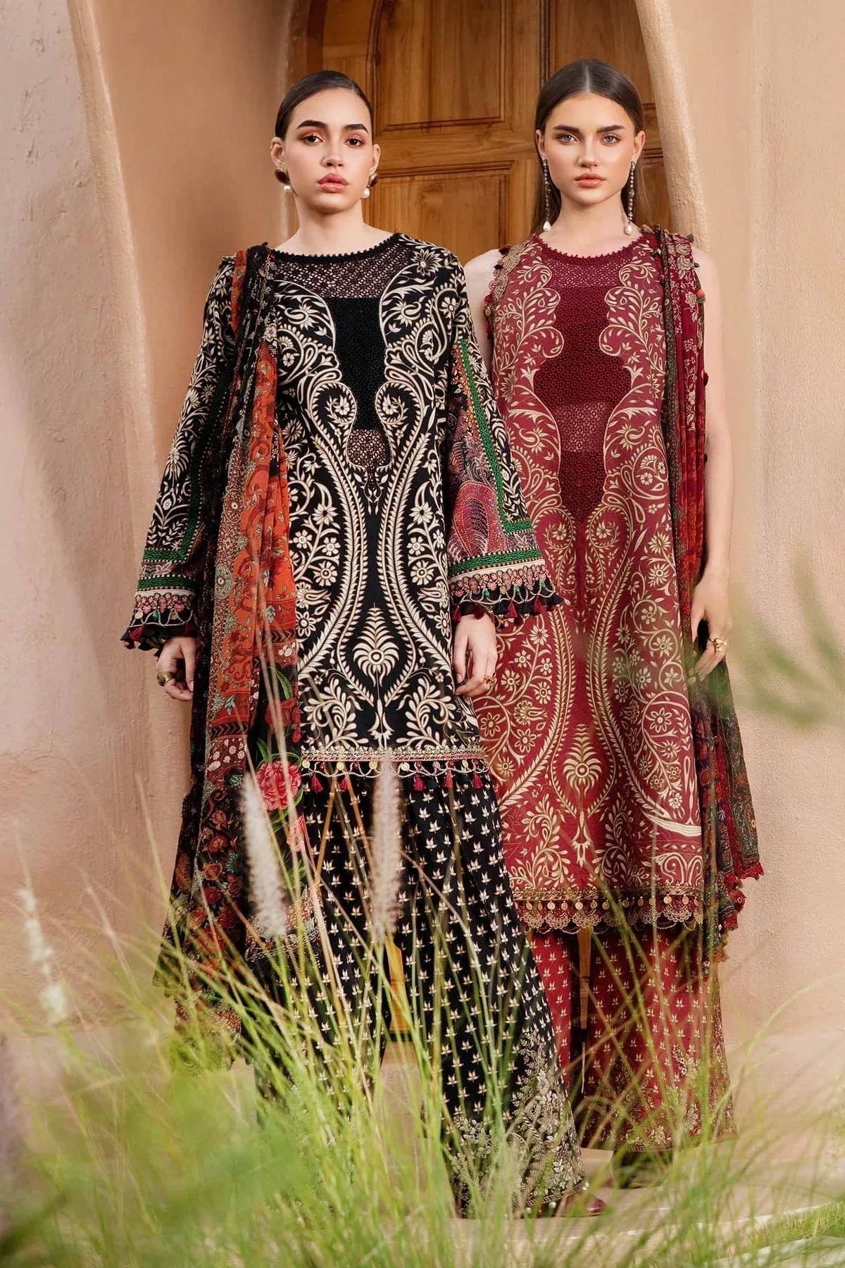 Maria B | M Prints 25 | MPT-2512-B - Rang-e-Khaas