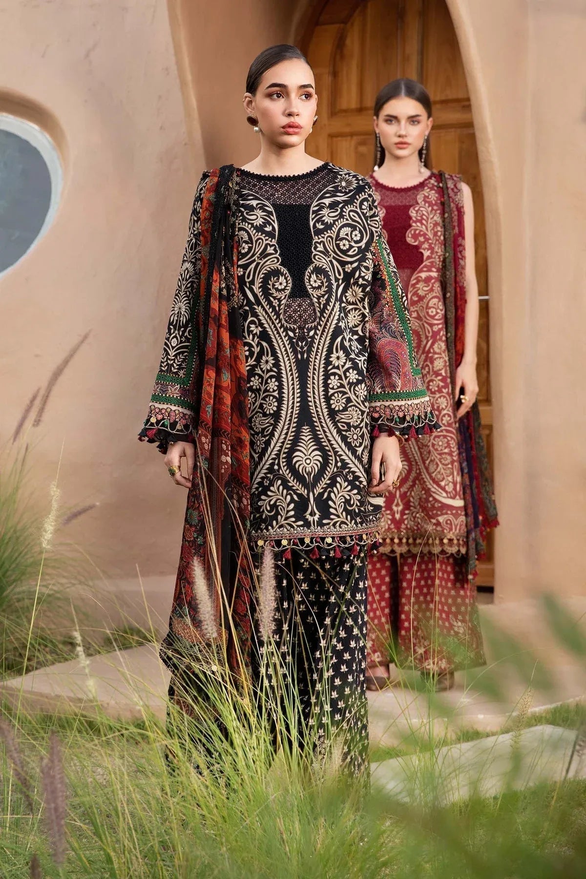 Maria B | M Prints 25 | MPT-2512-B - Rang-e-Khaas