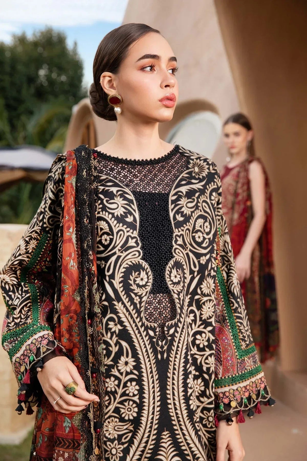 Maria B | M Prints 25 | MPT-2512-B - Rang-e-Khaas