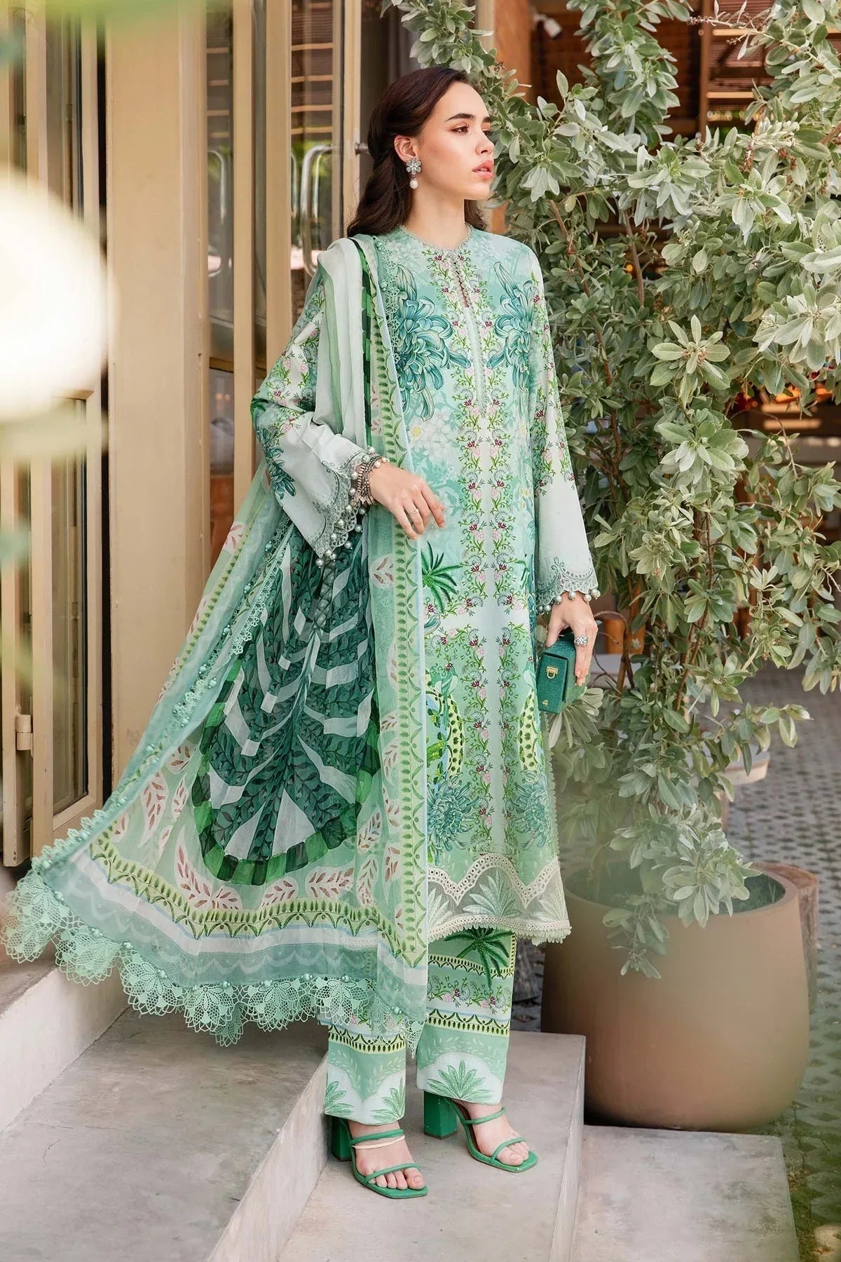 Maria B | M Prints 25 | MPT-2514-A - Rang-e-Khaas