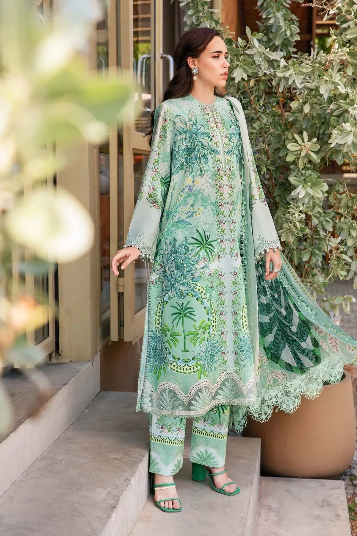 Maria B | M Prints 25 | MPT-2514-A - Rang-e-Khaas