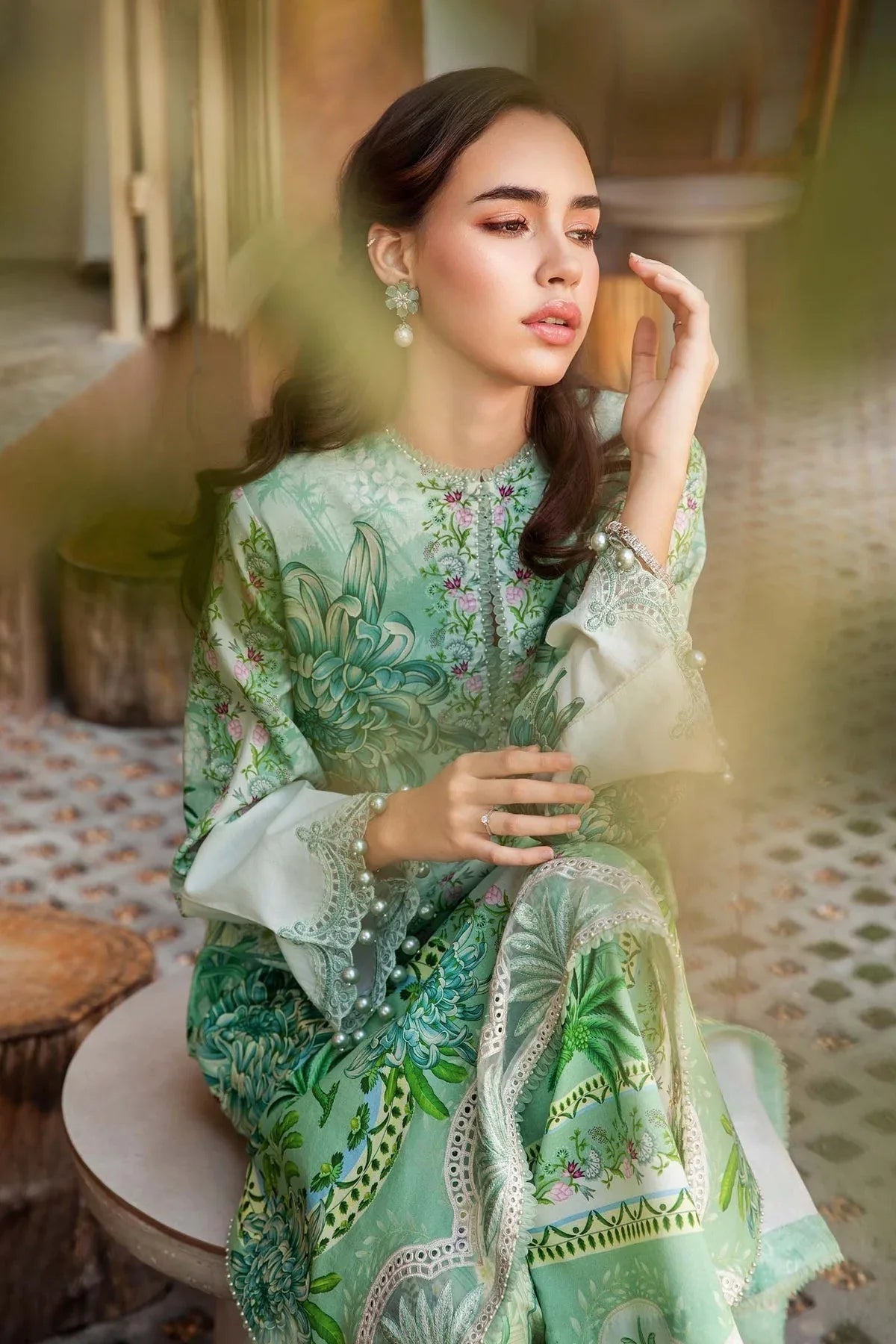Maria B | M Prints 25 | MPT-2514-A - Rang-e-Khaas
