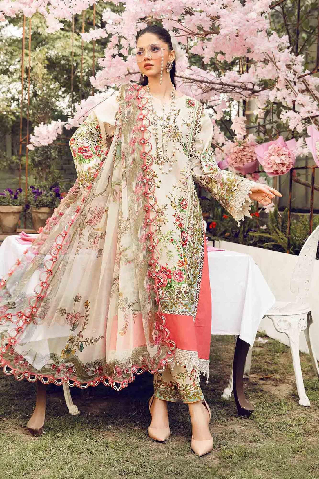 Maria B | M Prints Summer 25 | MPT-2605-A - Rang-e-Khaas