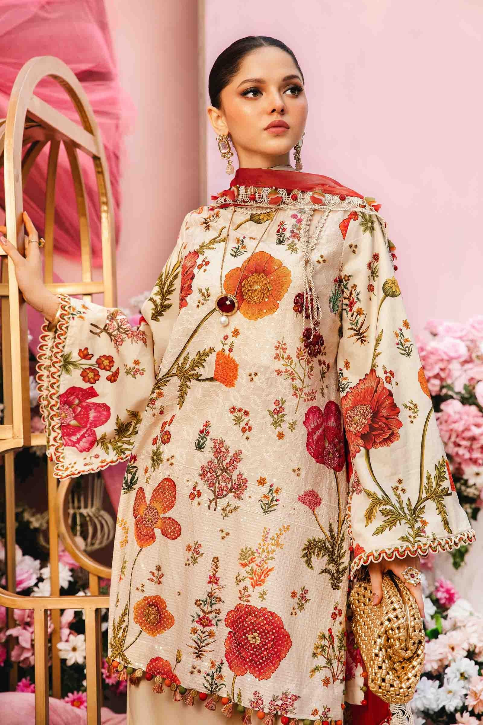 Maria B | M Prints Summer 25 | MPT-2607-A - Rang-e-Khaas