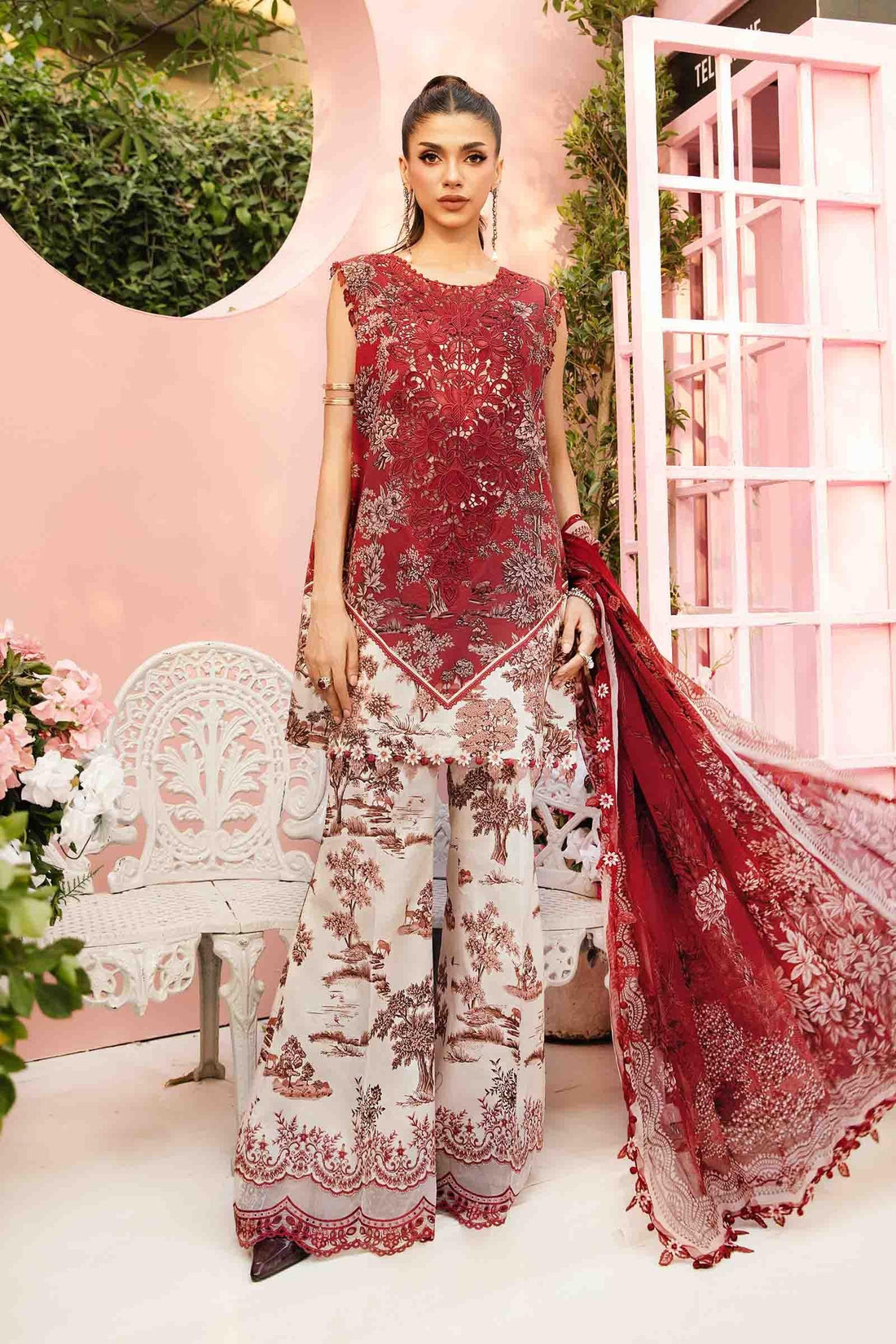 Maria B | M Prints Summer 25 | MPT-2608-A - Rang-e-Khaas