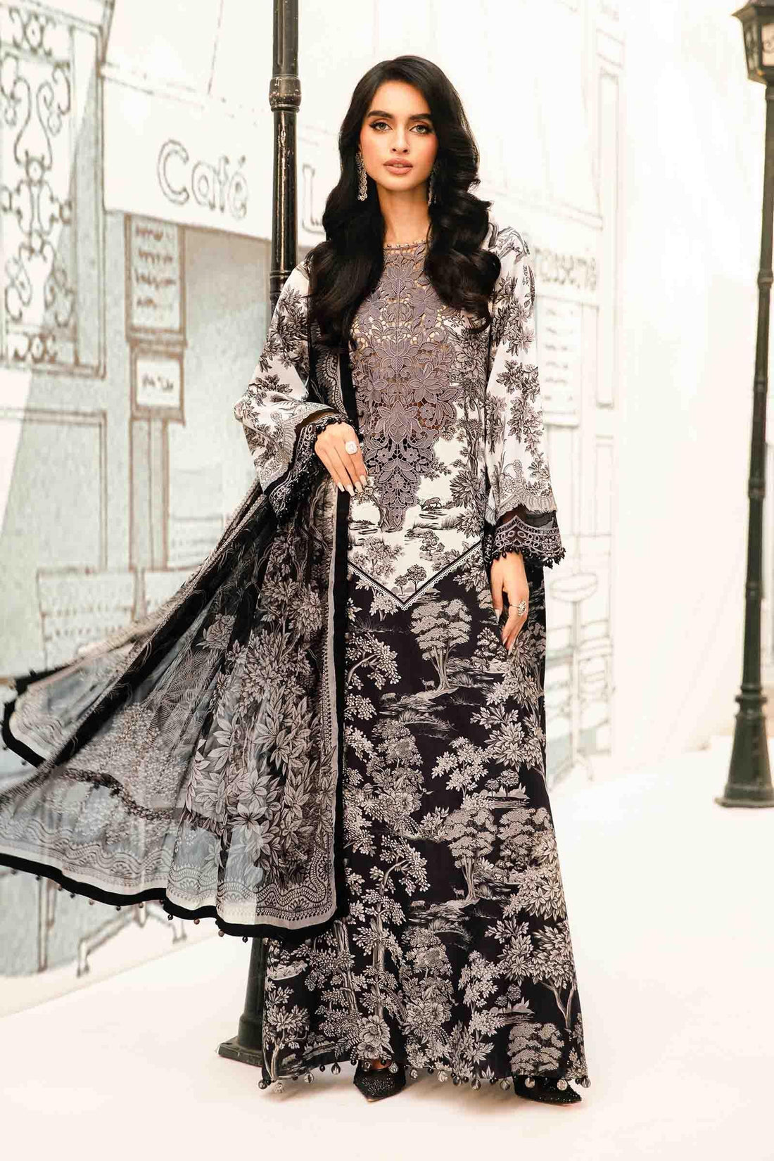 Maria B | M Prints Summer 25 | MPT-2608-B - Rang-e-Khaas