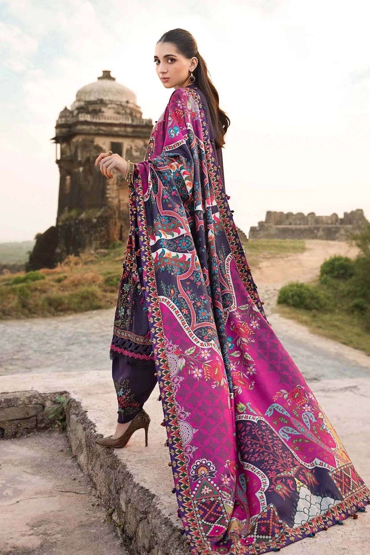 Maria B | M Prints Winter 24 | MPT-2402-A - Rang-e-Khaas
