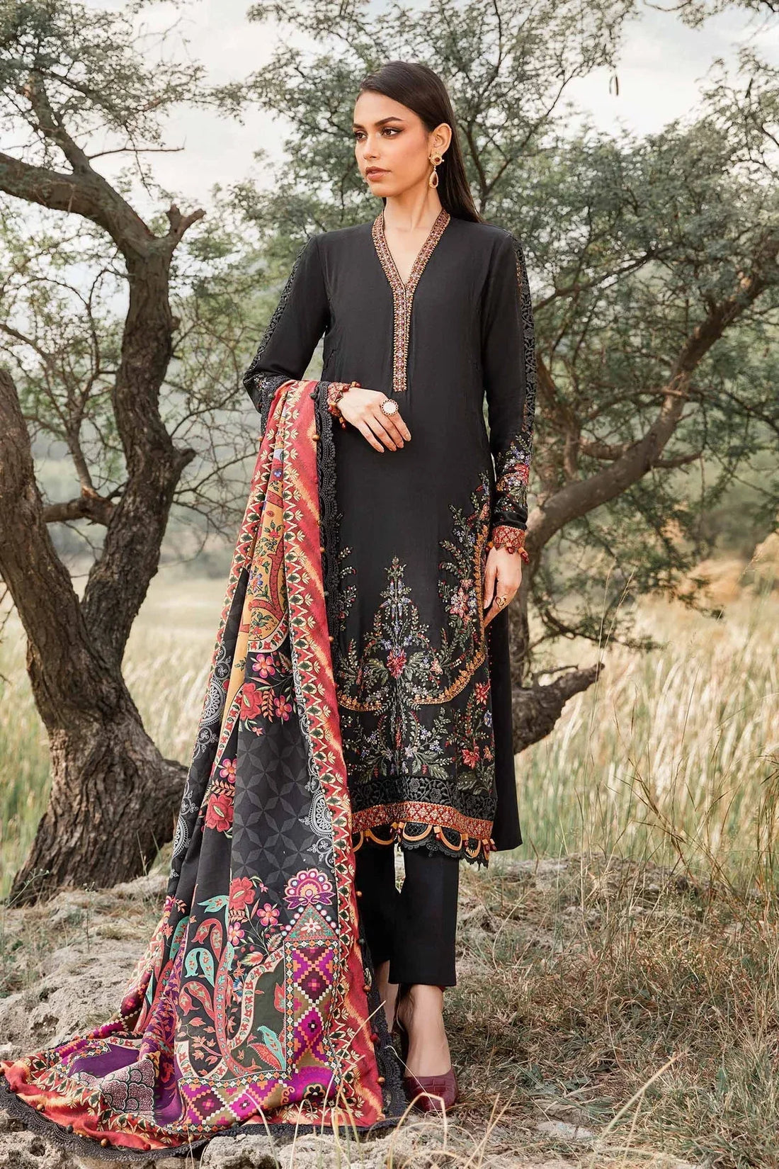 Maria B | M Prints Winter 24 | MPT-2402-B - Rang-e-Khaas