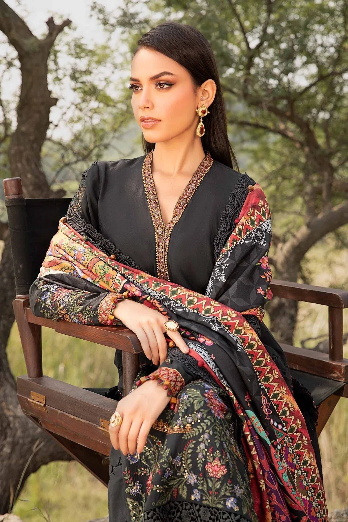 Maria B | M Prints Winter 24 | MPT-2402-B - Rang-e-Khaas