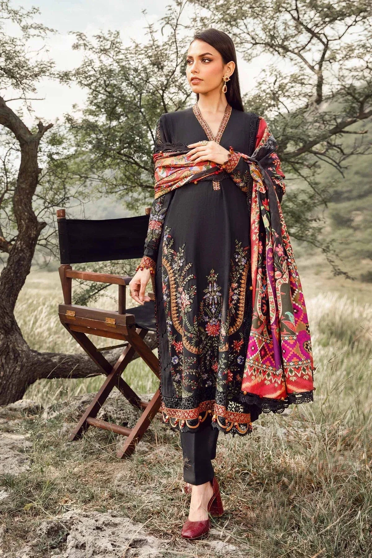 Maria B | M Prints Winter 24 | MPT-2402-B - Rang-e-Khaas