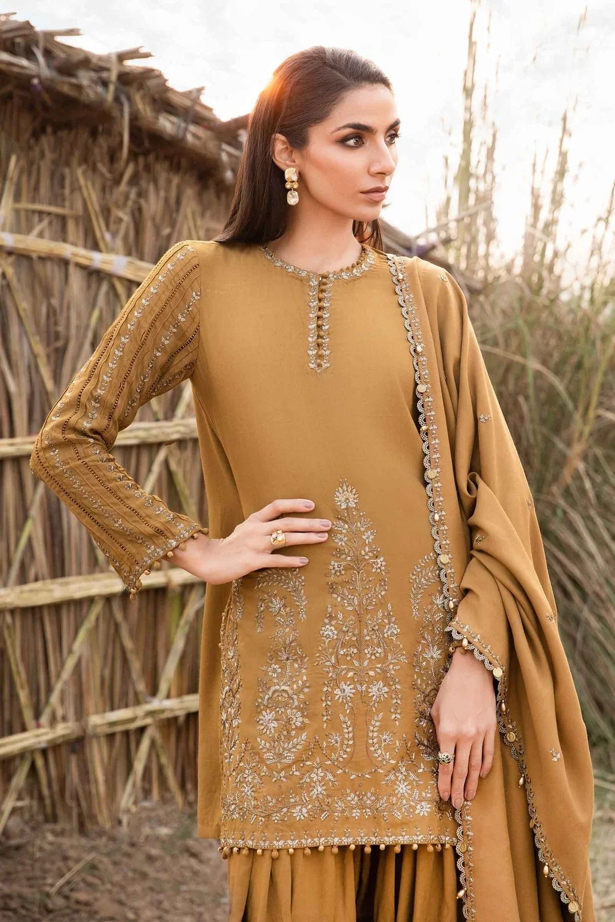 Maria B | M Prints Winter 24 | MPT-2403-A - Rang-e-Khaas
