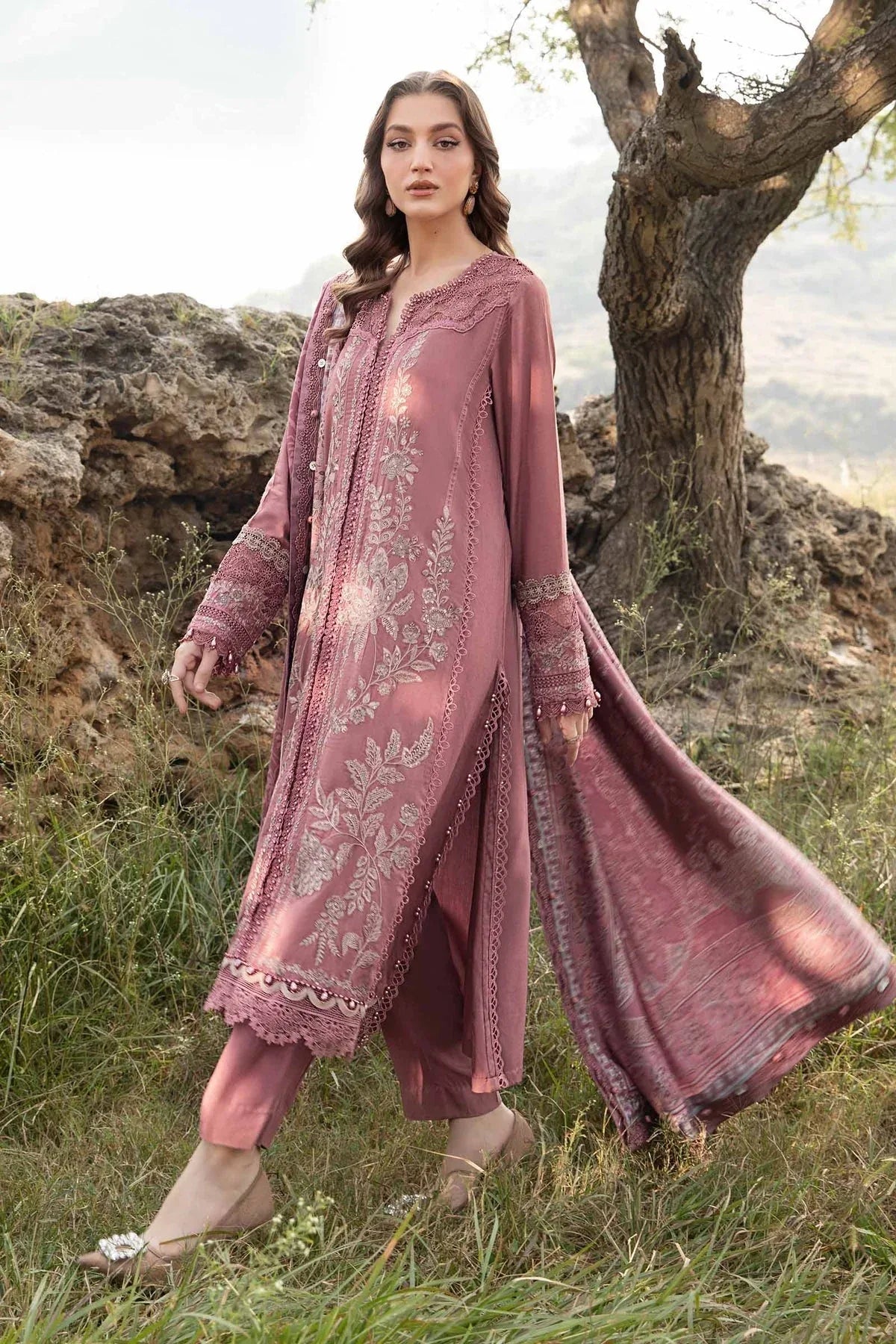 Maria B | M Prints Winter 24 | MPT-2404-A - Rang-e-Khaas