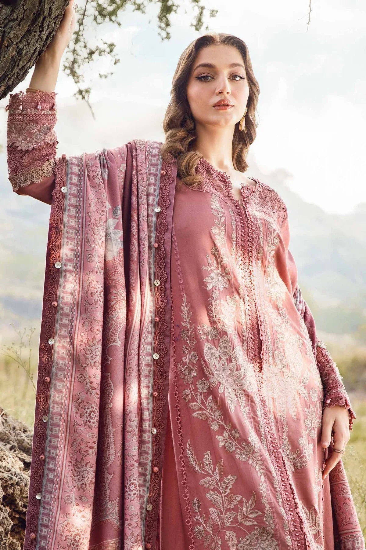 Maria B | M Prints Winter 24 | MPT-2404-A - Rang-e-Khaas