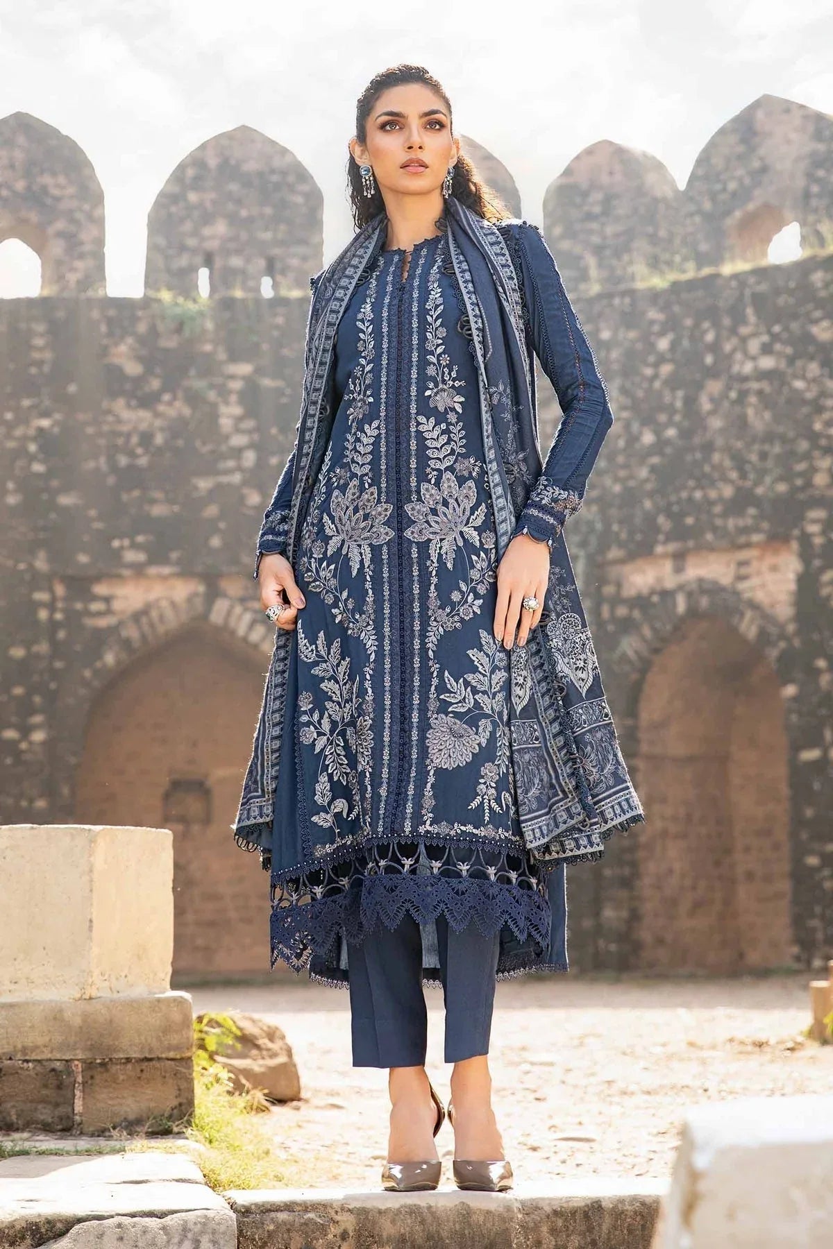 Maria B | M Prints Winter 24 | MPT-2404-B - Rang-e-Khaas