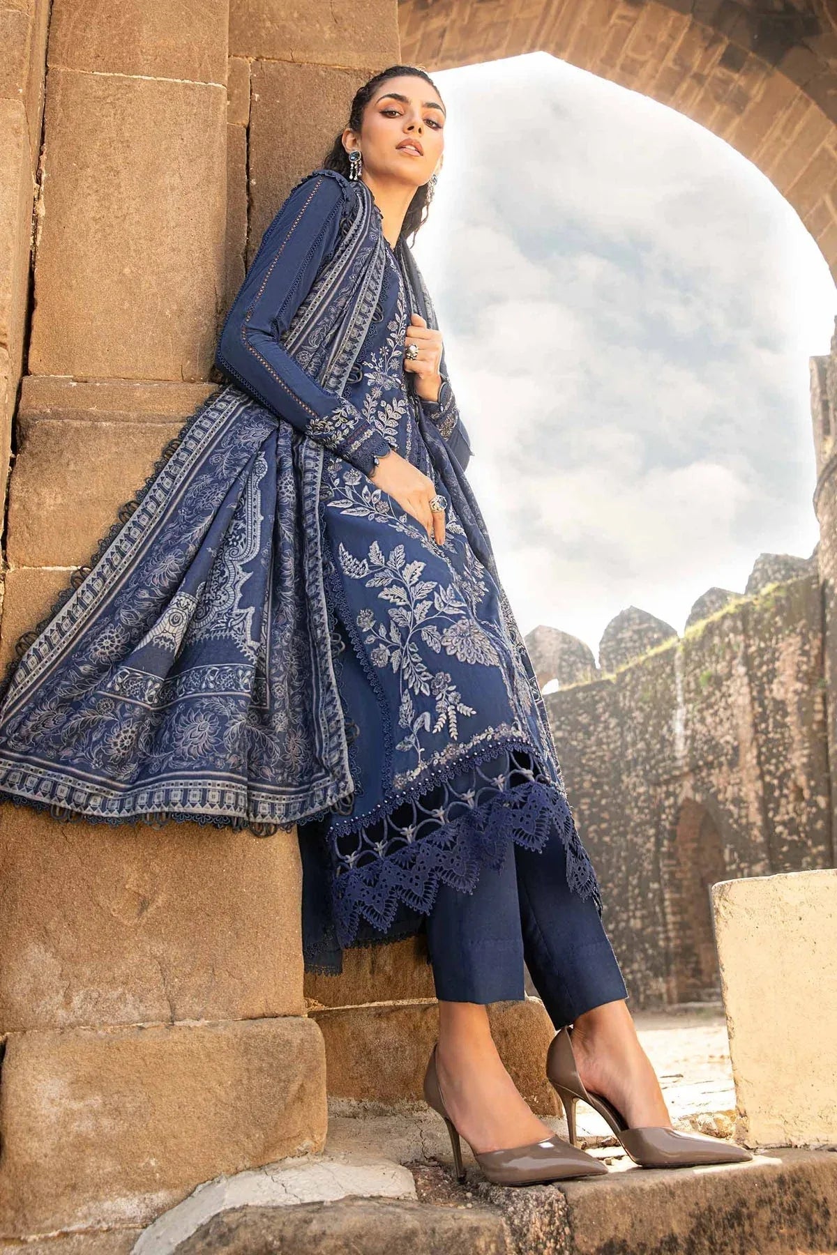 Maria B | M Prints Winter 24 | MPT-2404-B - Rang-e-Khaas