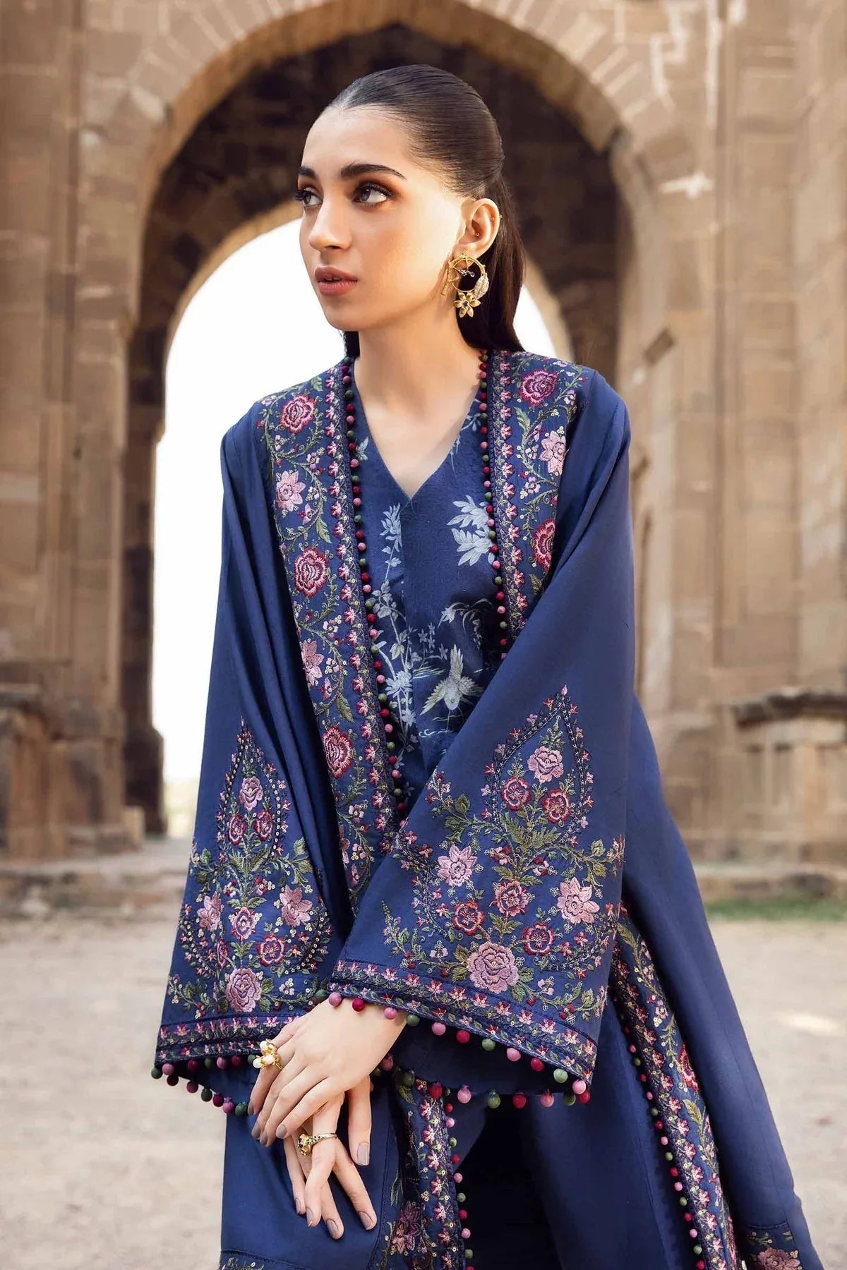Maria B | M Prints Winter 24 | MPT-2405-A - Rang-e-Khaas