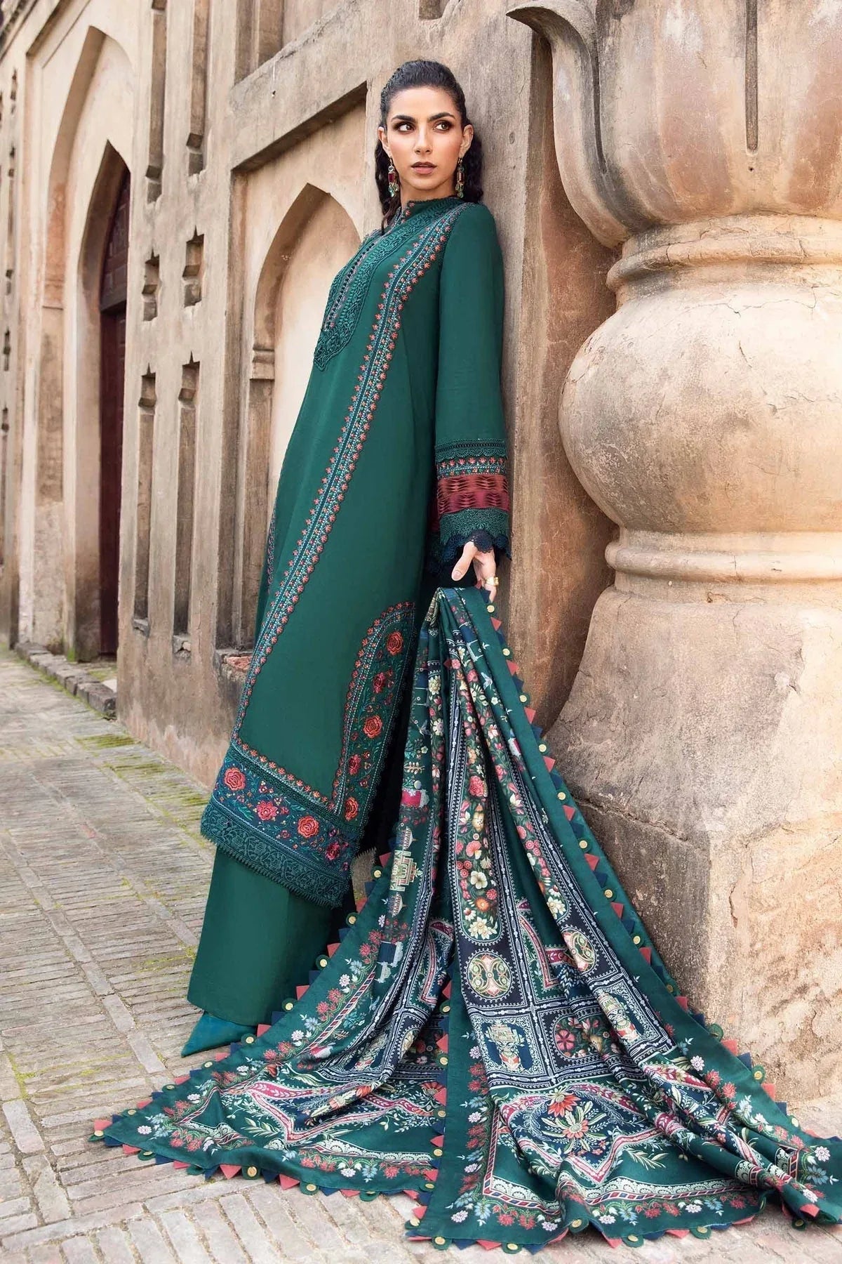 Maria B | M Prints Winter 24 | MPT-2405-B - Rang-e-Khaas