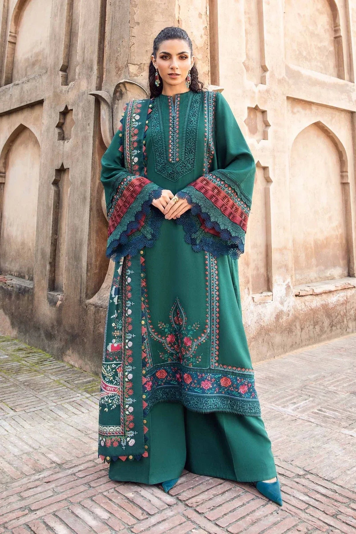 Maria B | M Prints Winter 24 | MPT-2405-B - Rang-e-Khaas