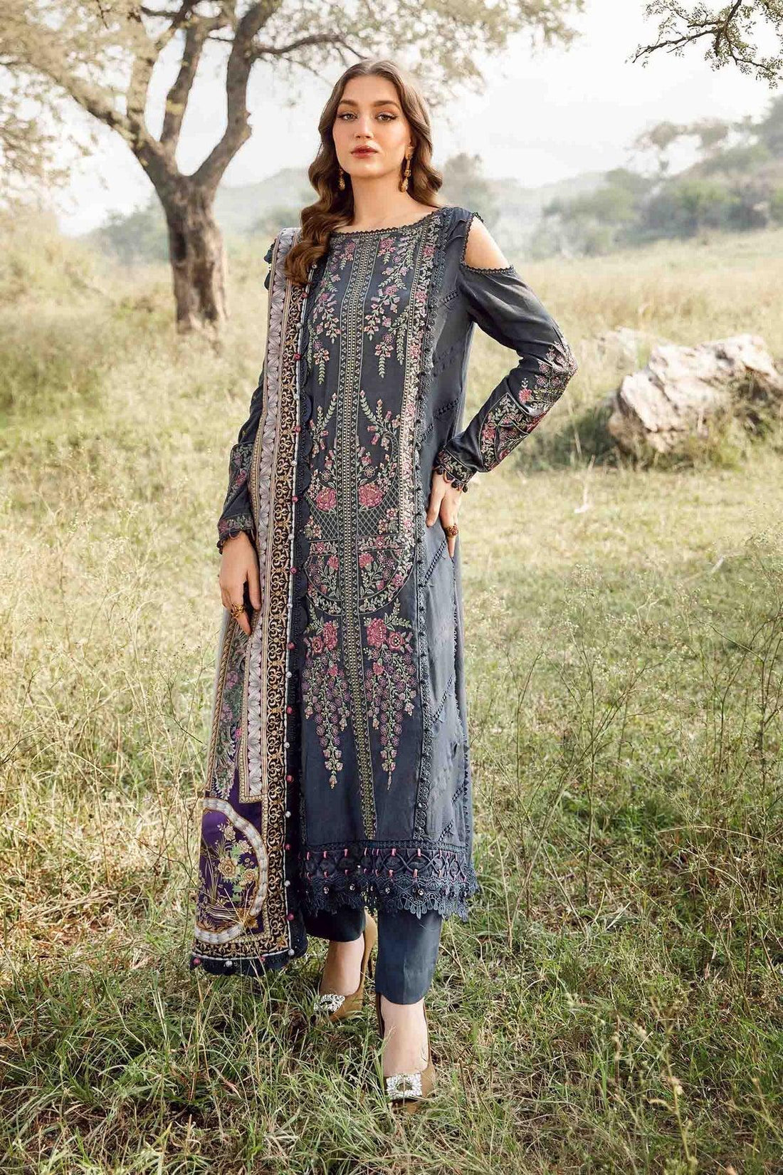 Maria B | M Prints Winter 24 | MPT-2406-A - Rang-e-Khaas