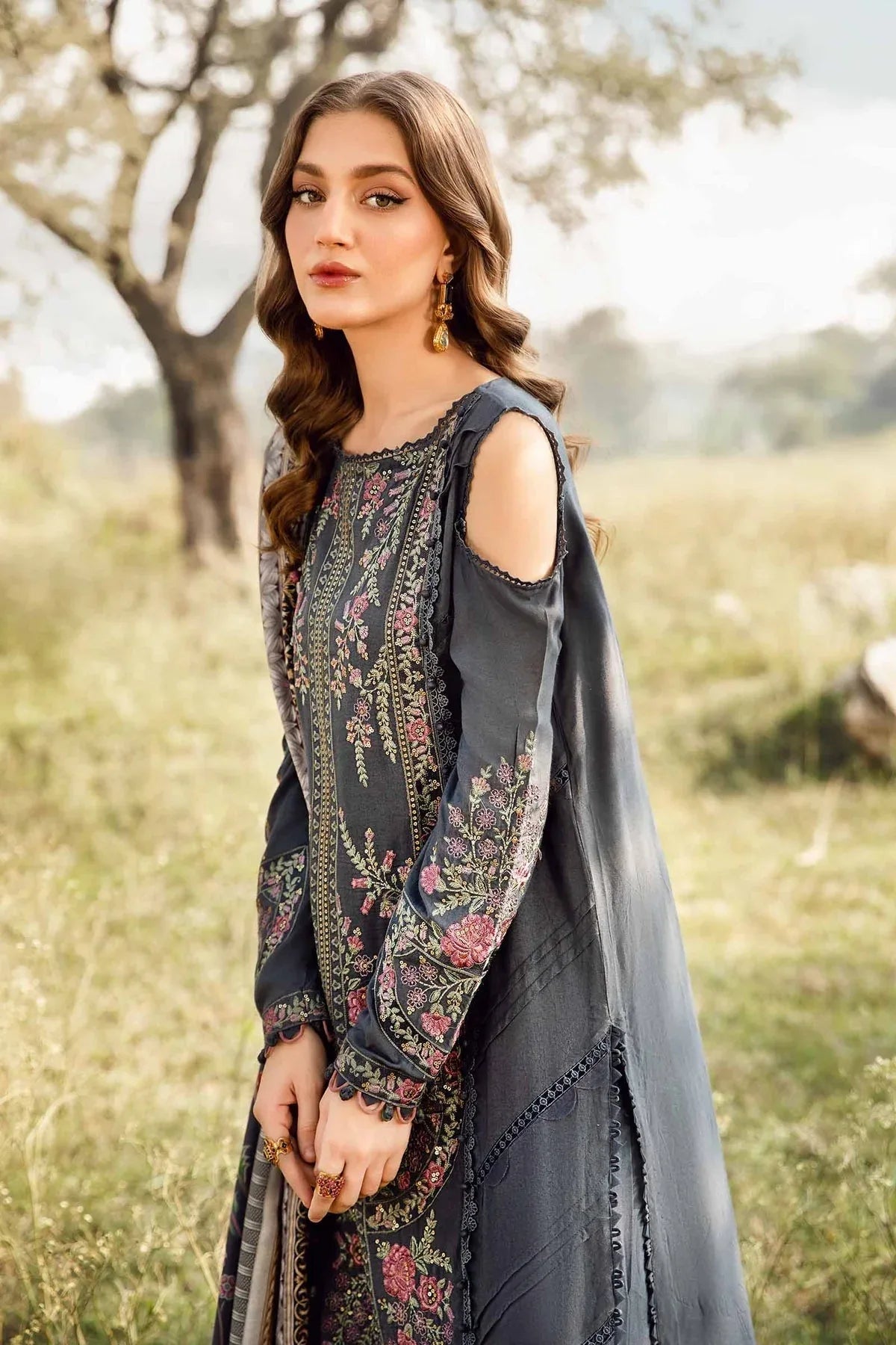 Maria B | M Prints Winter 24 | MPT-2406-A - Rang-e-Khaas