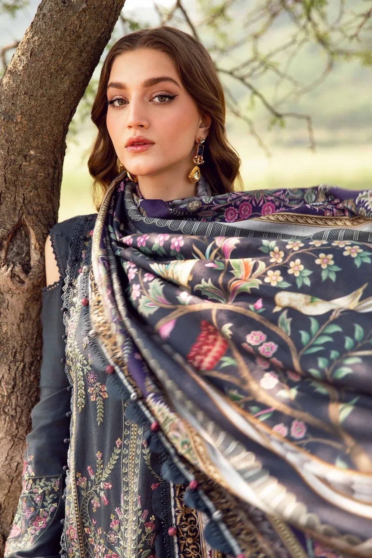 Maria B | M Prints Winter 24 | MPT-2406-A - Rang-e-Khaas