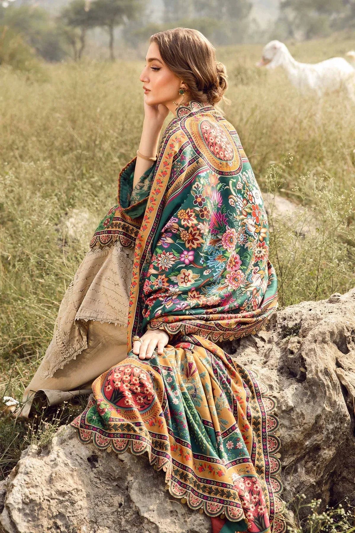 Maria B | M Prints Winter 24 | MPT-2407-A - Rang-e-Khaas
