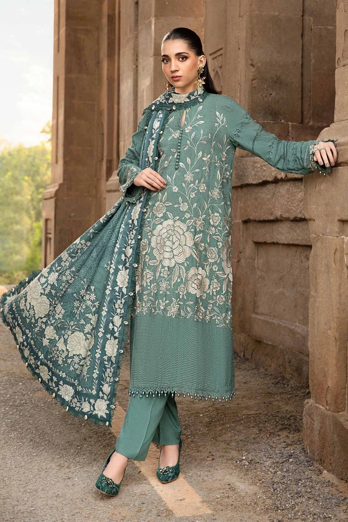 Maria B | M Prints Winter 24 | MPT-2408-A - Rang-e-Khaas